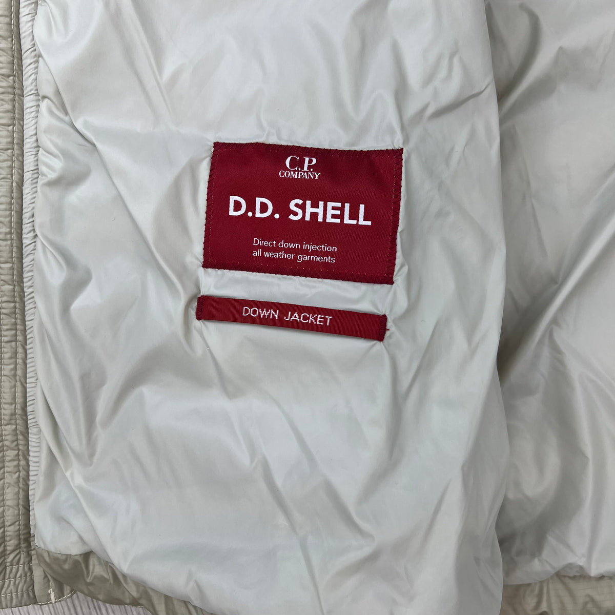 CP Company D.D. Goggle Jacket - Silver Birch