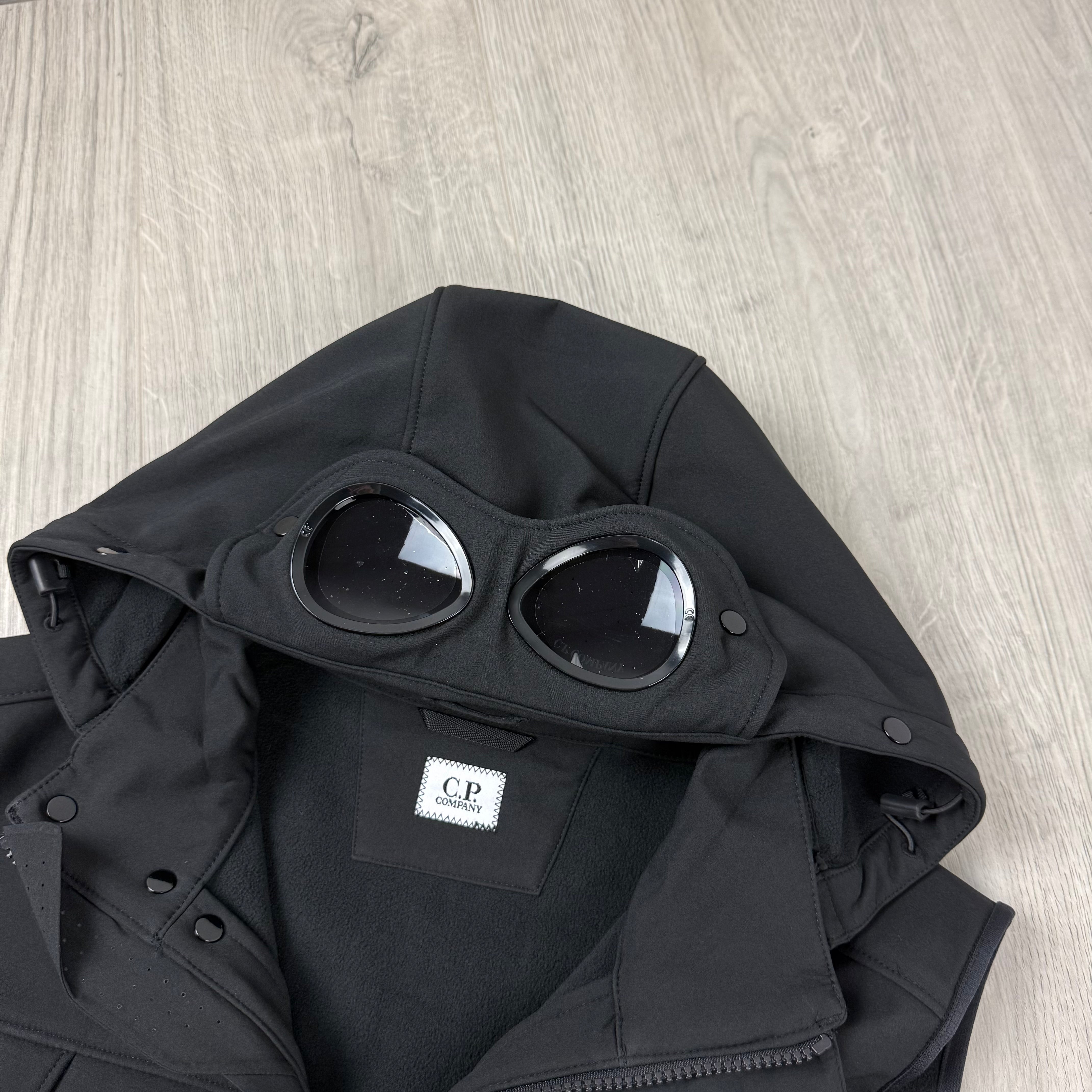 CP Company Goggle Shell Gilet - Black