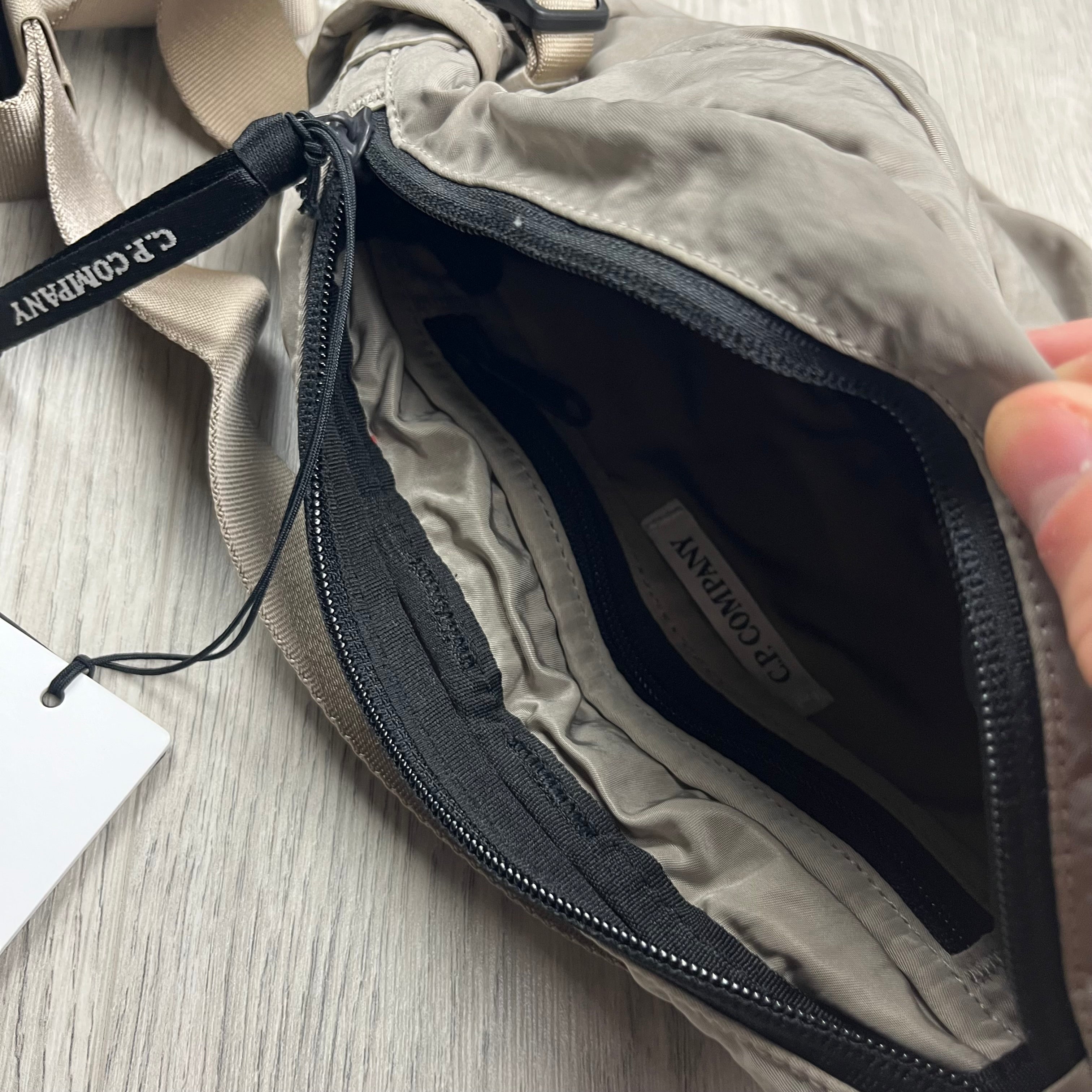 CP Company Zip Chrome Bag - Khaki