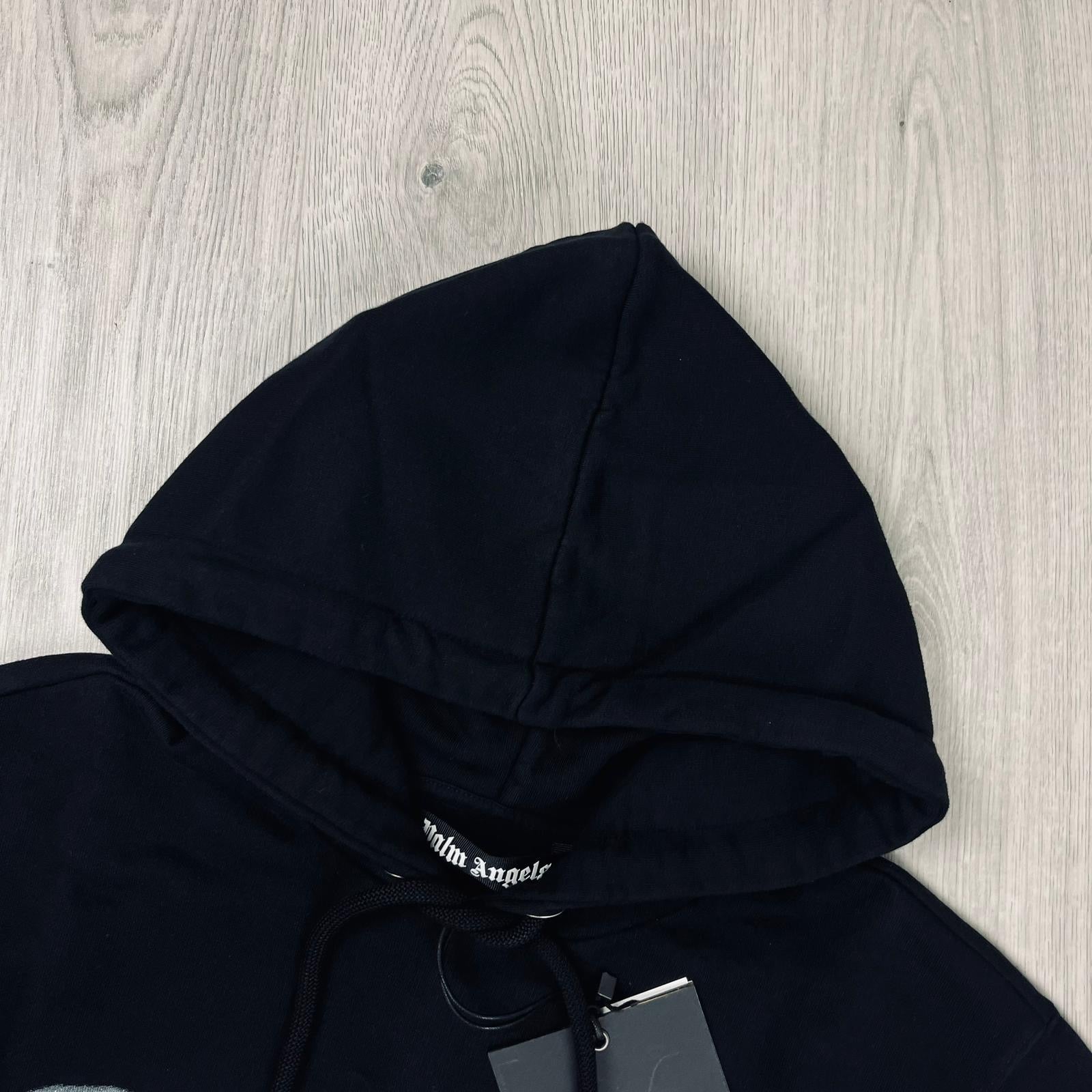 Palm Angels Spray Hoodie - Black