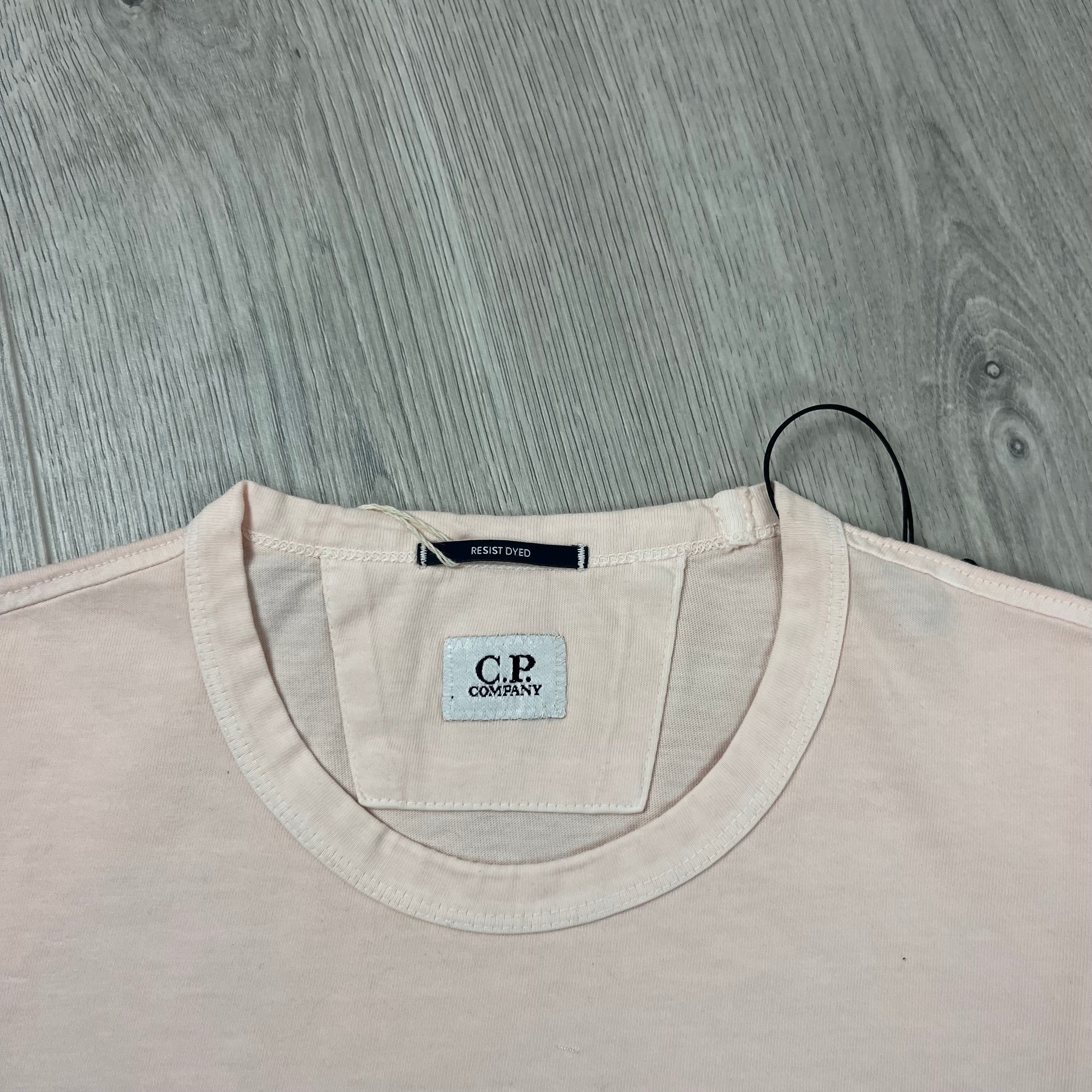 CP Company Printed T-Shirt - Apricot