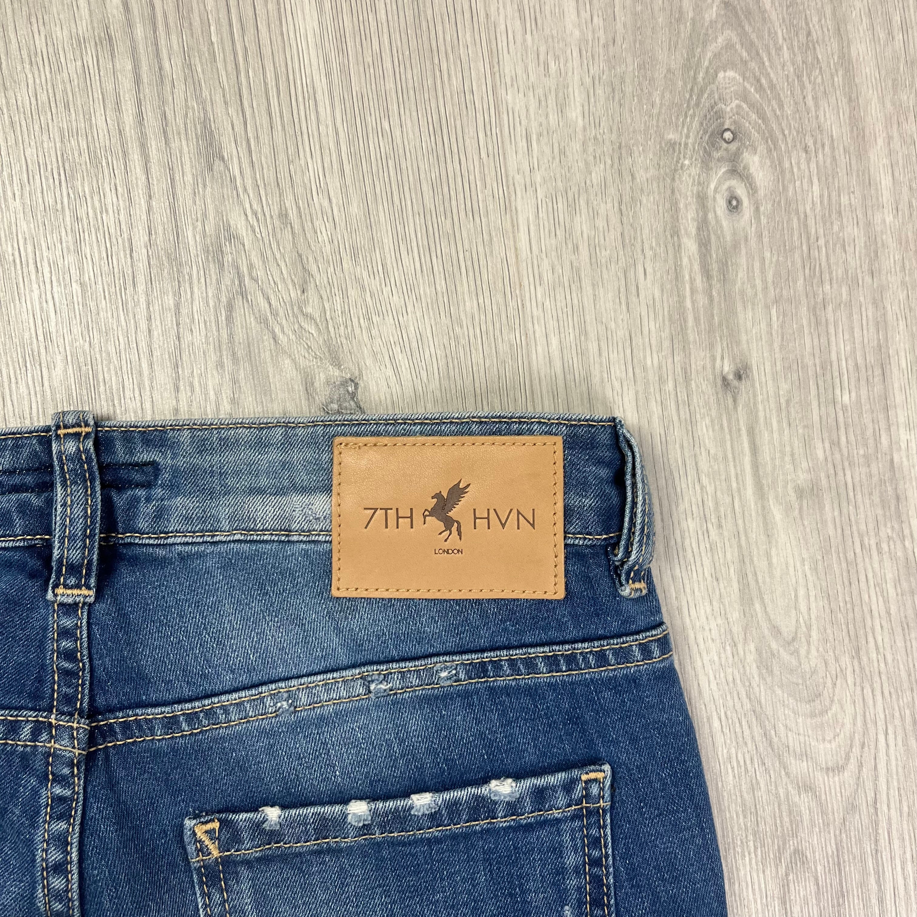 7TH HVN Slim Jeans - Blue