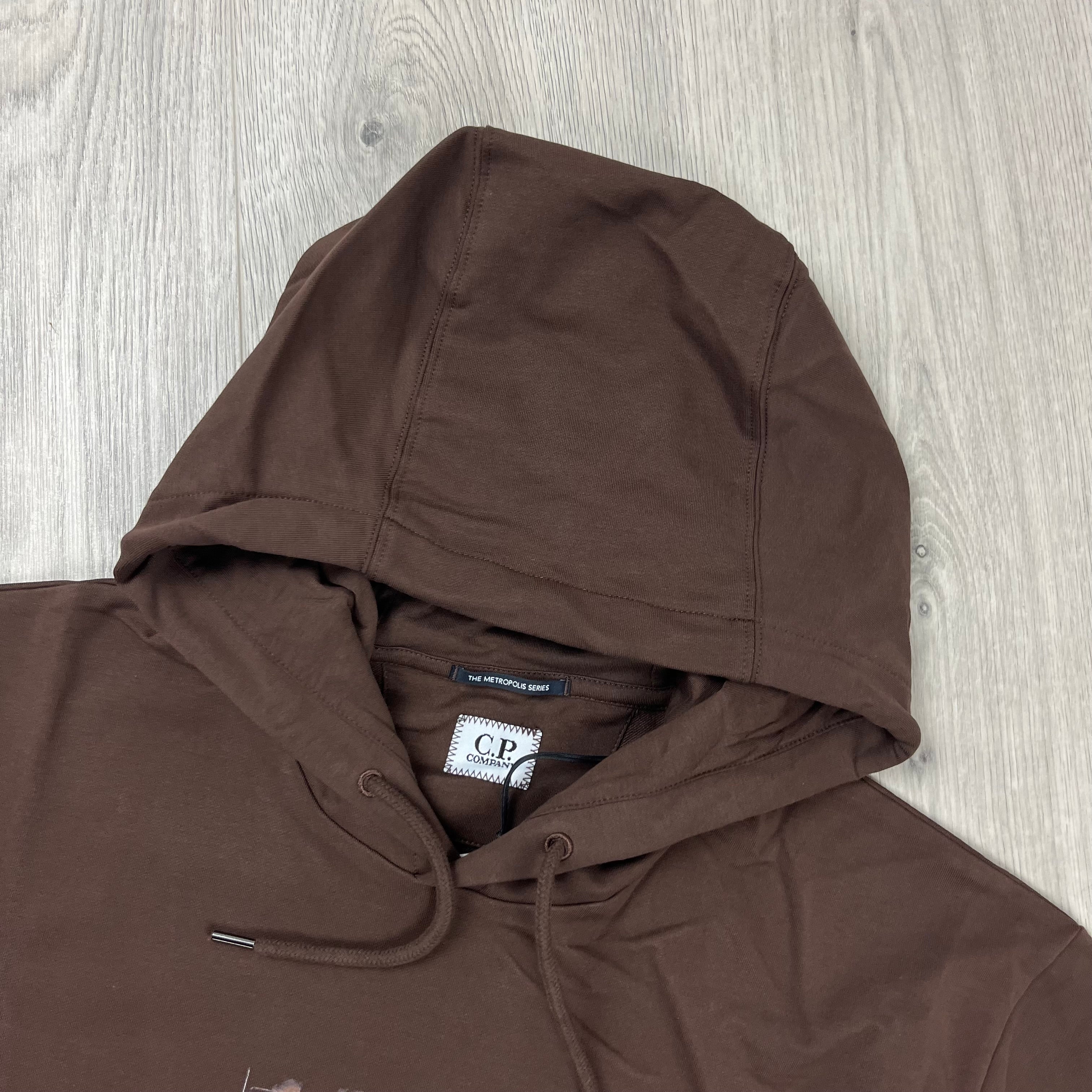 CP Company Metropolis Hoodie - Rum Raisin