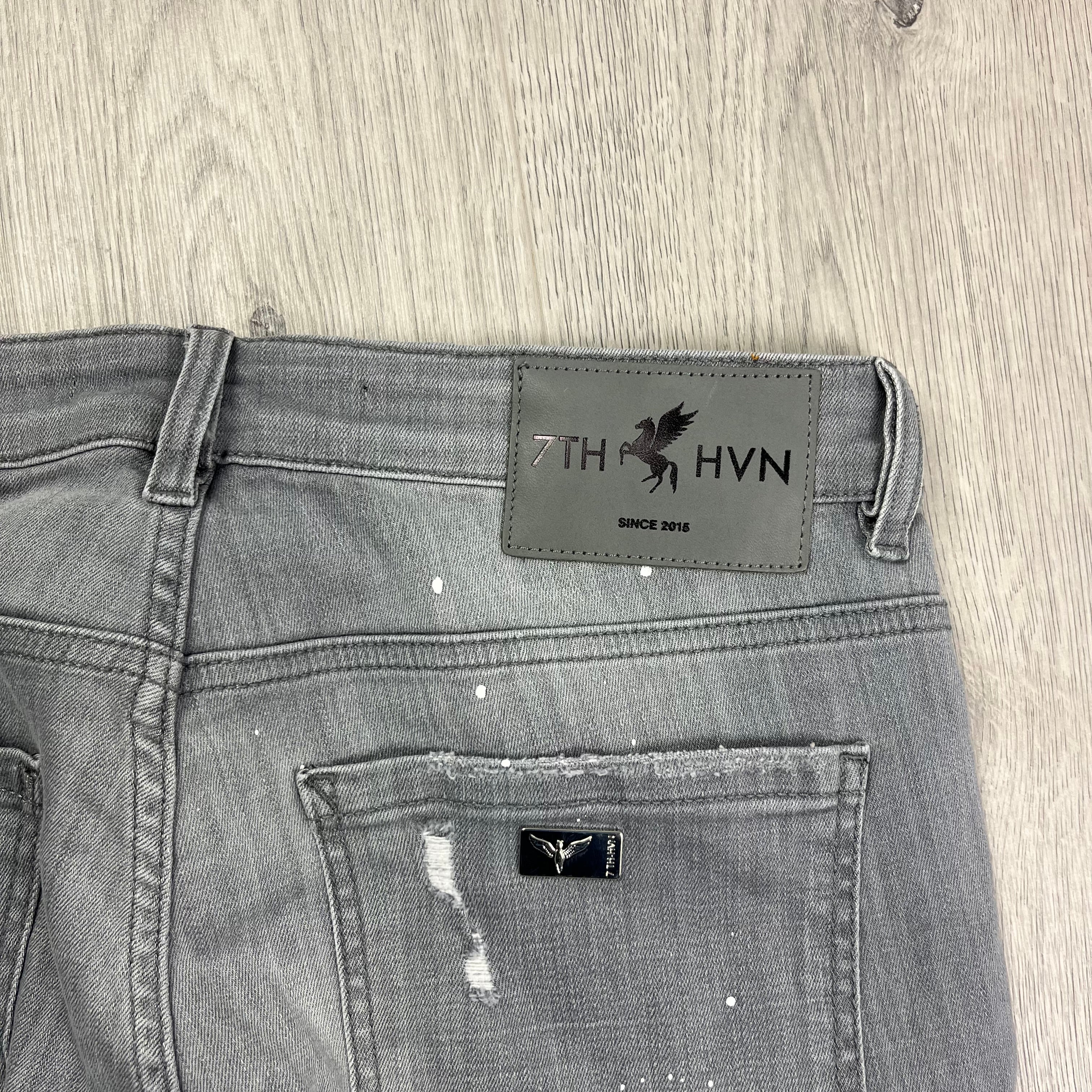 7TH HVN Slim Jeans - Grey