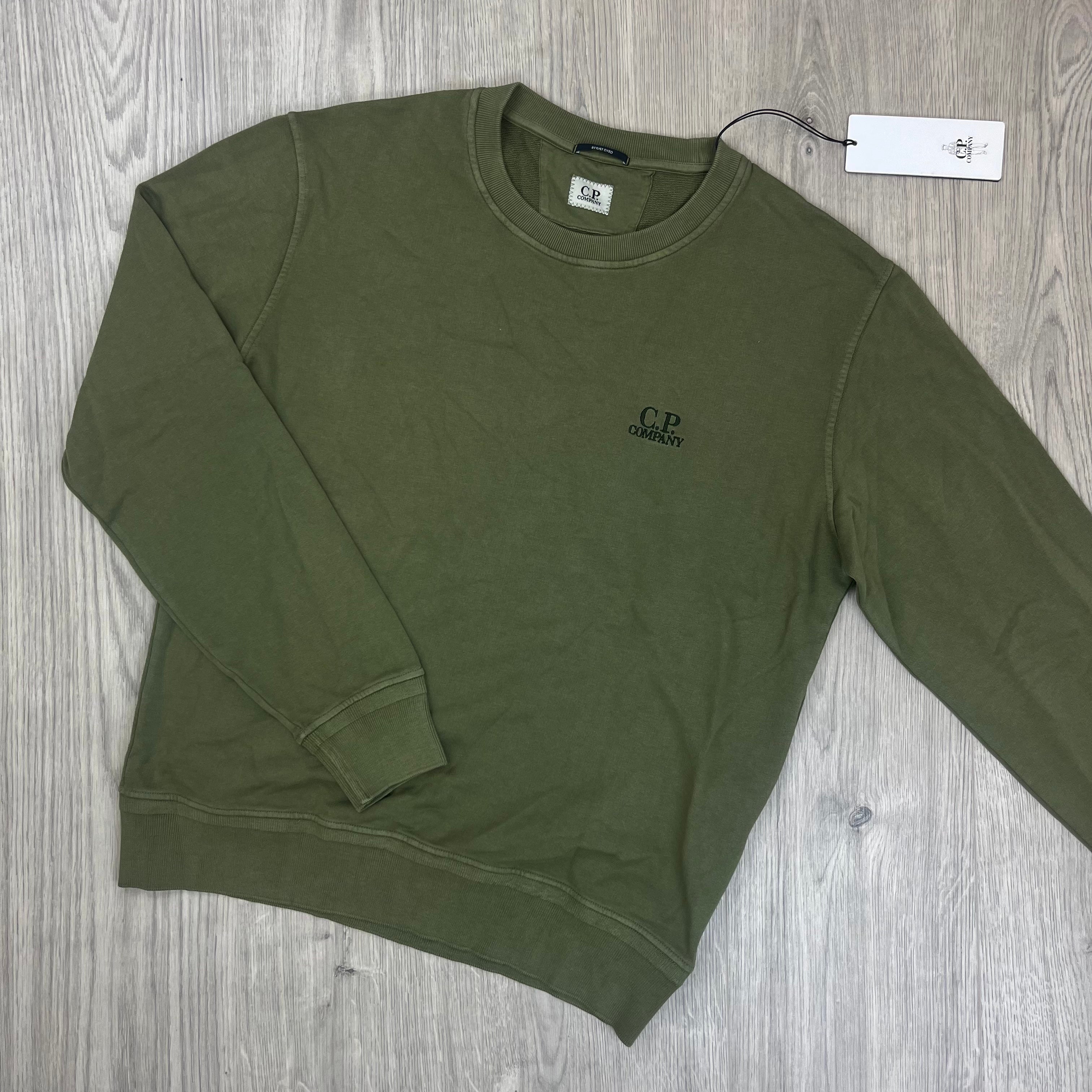 CP Company Dyed Sweatshirt - Ivy Green