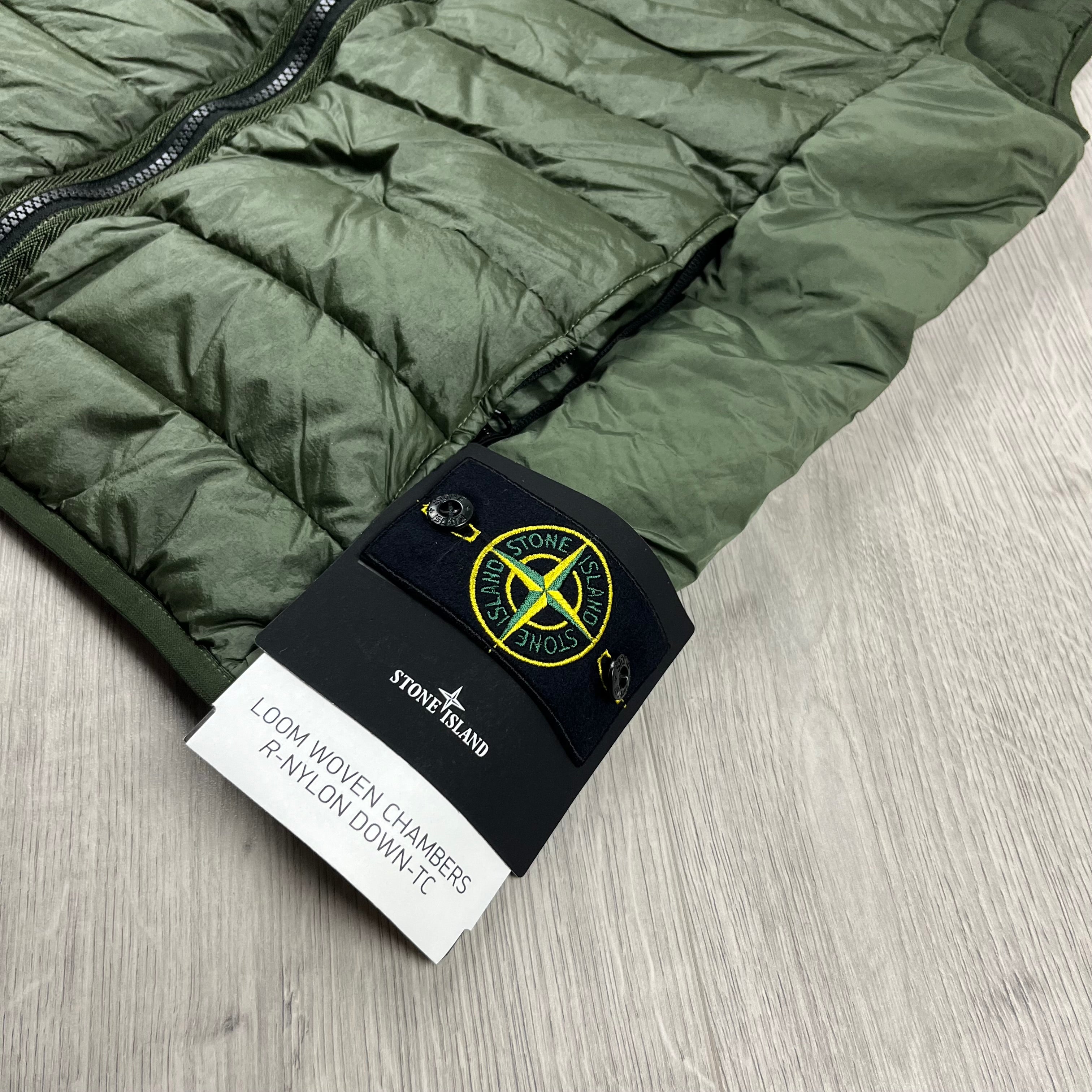 Stone Island Padded Gilet - Musk