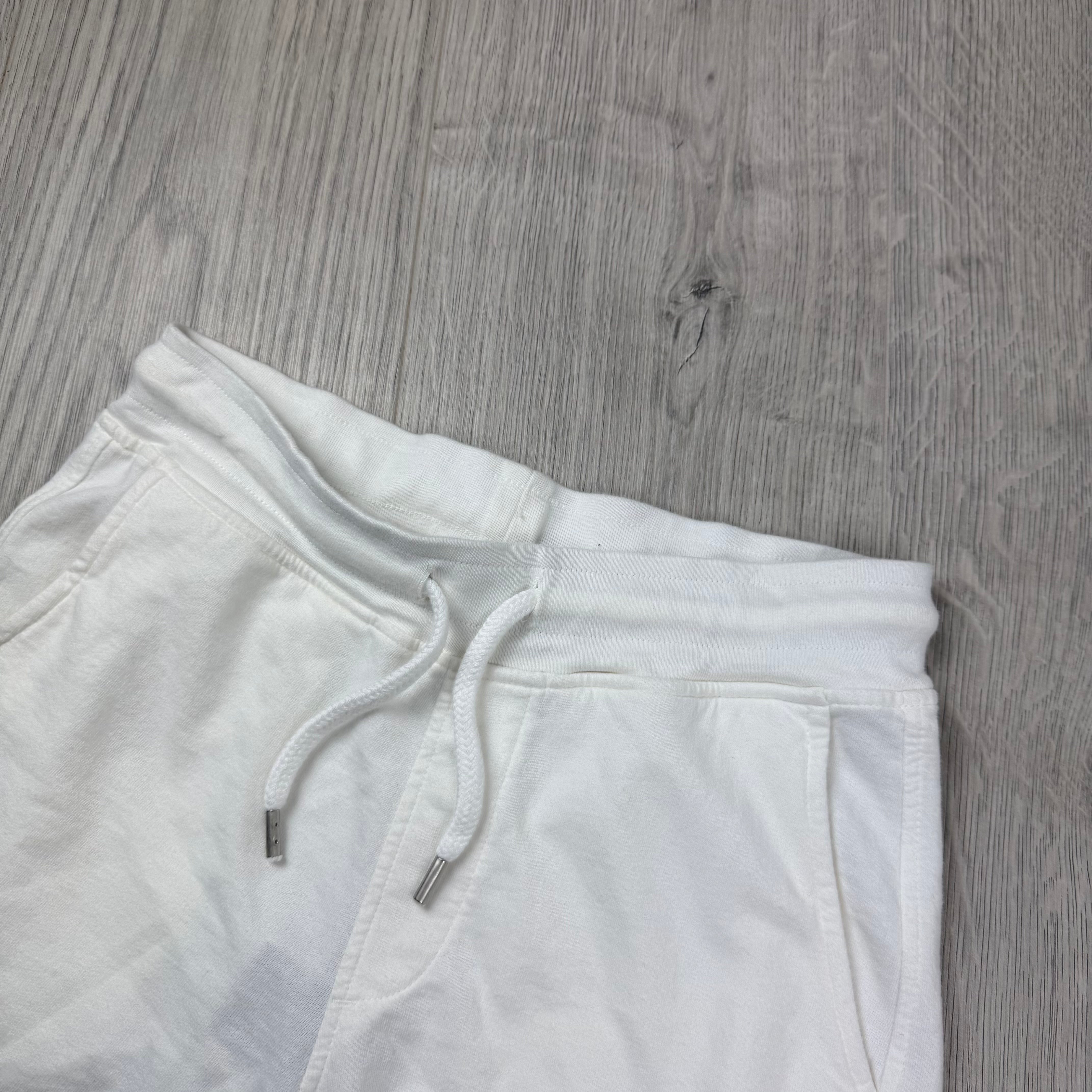 CP Company Junior Jersey Shorts - Gauze White