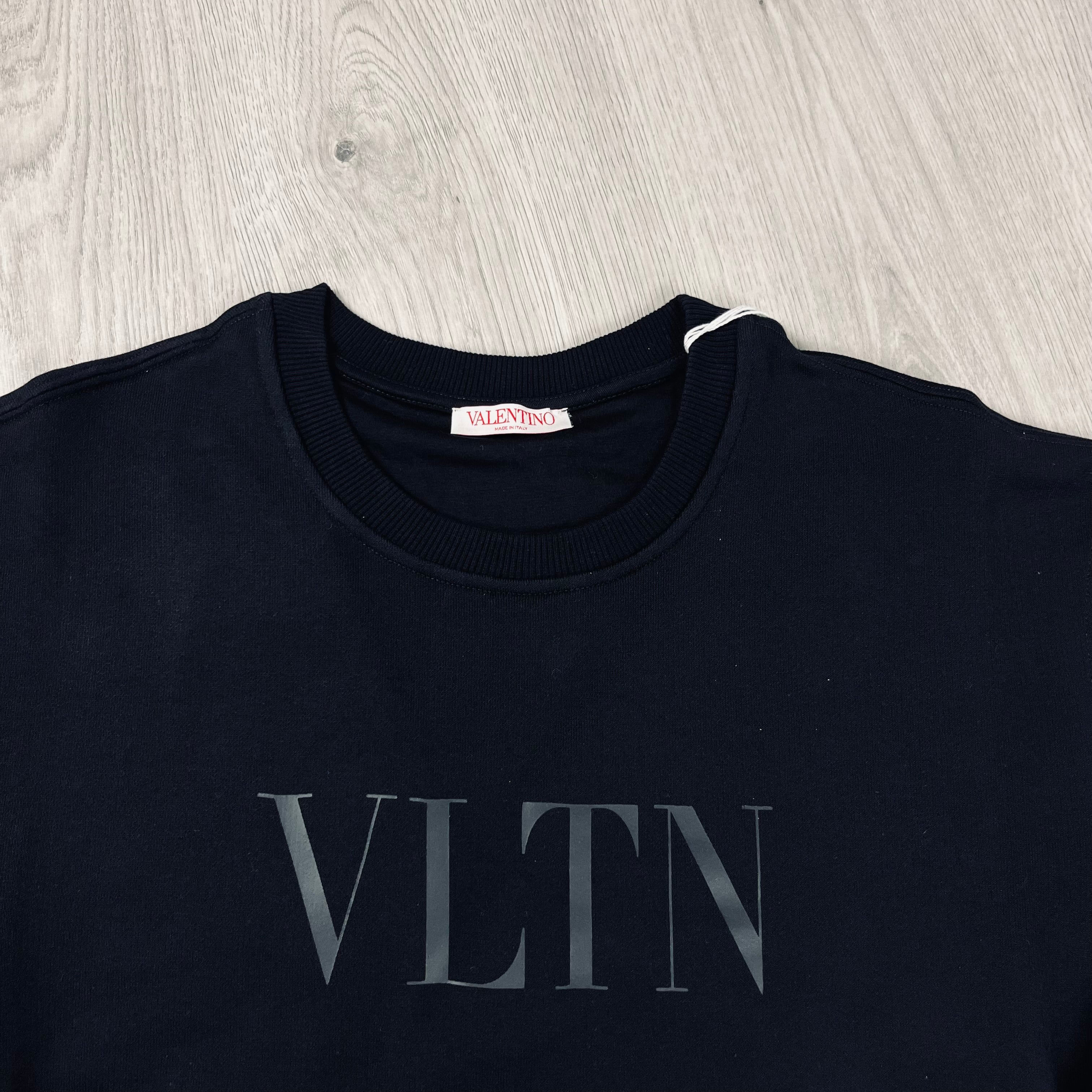 Valentino Printed Sweatshirt - Black