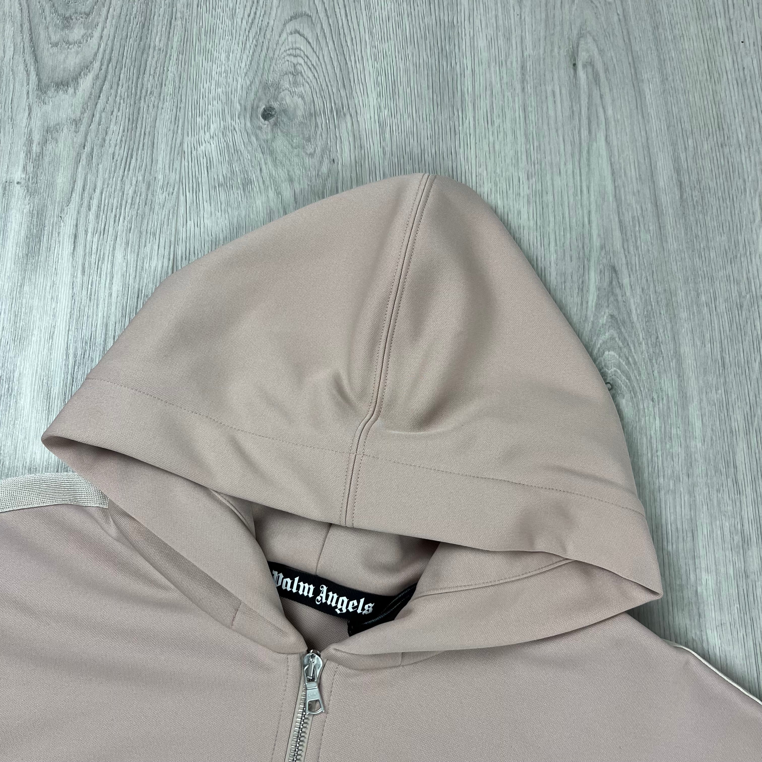 Palm Angels Track Hoodie - Cream