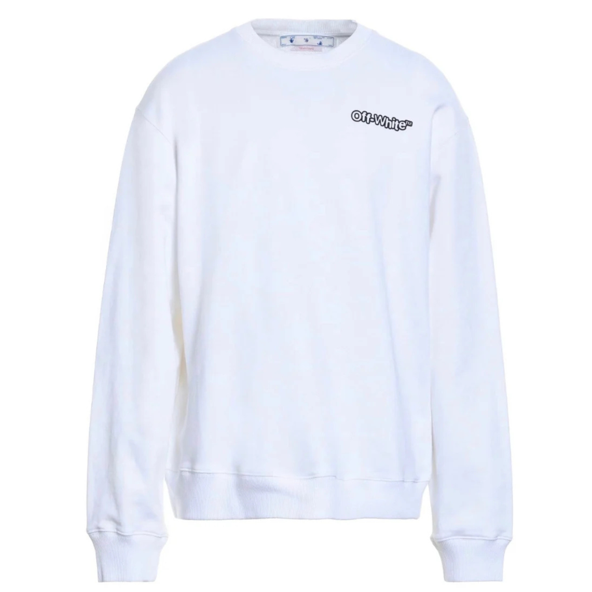 Off-White Blur Sweatshirt - White