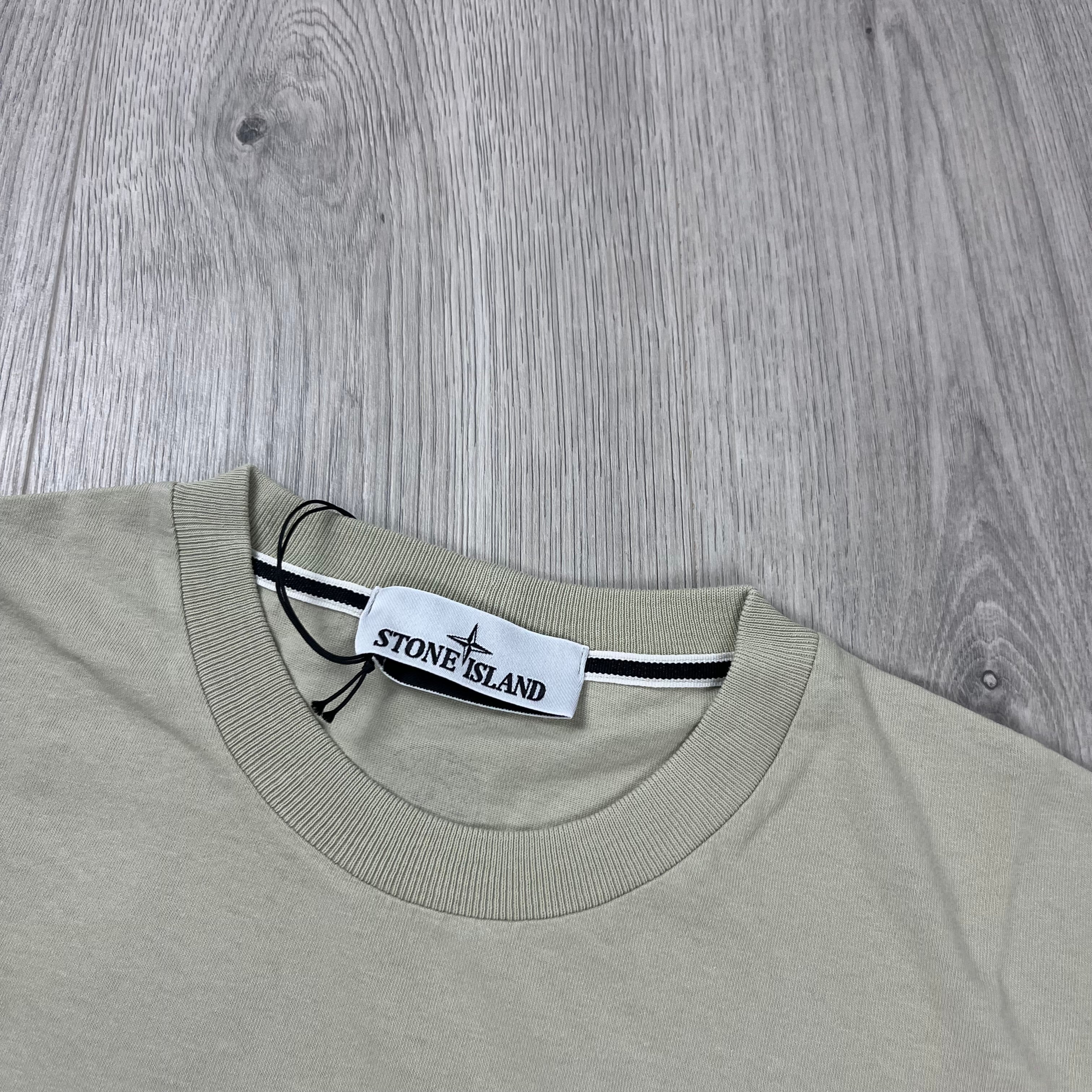 Stone Island Printed T-Shirt - Plaster