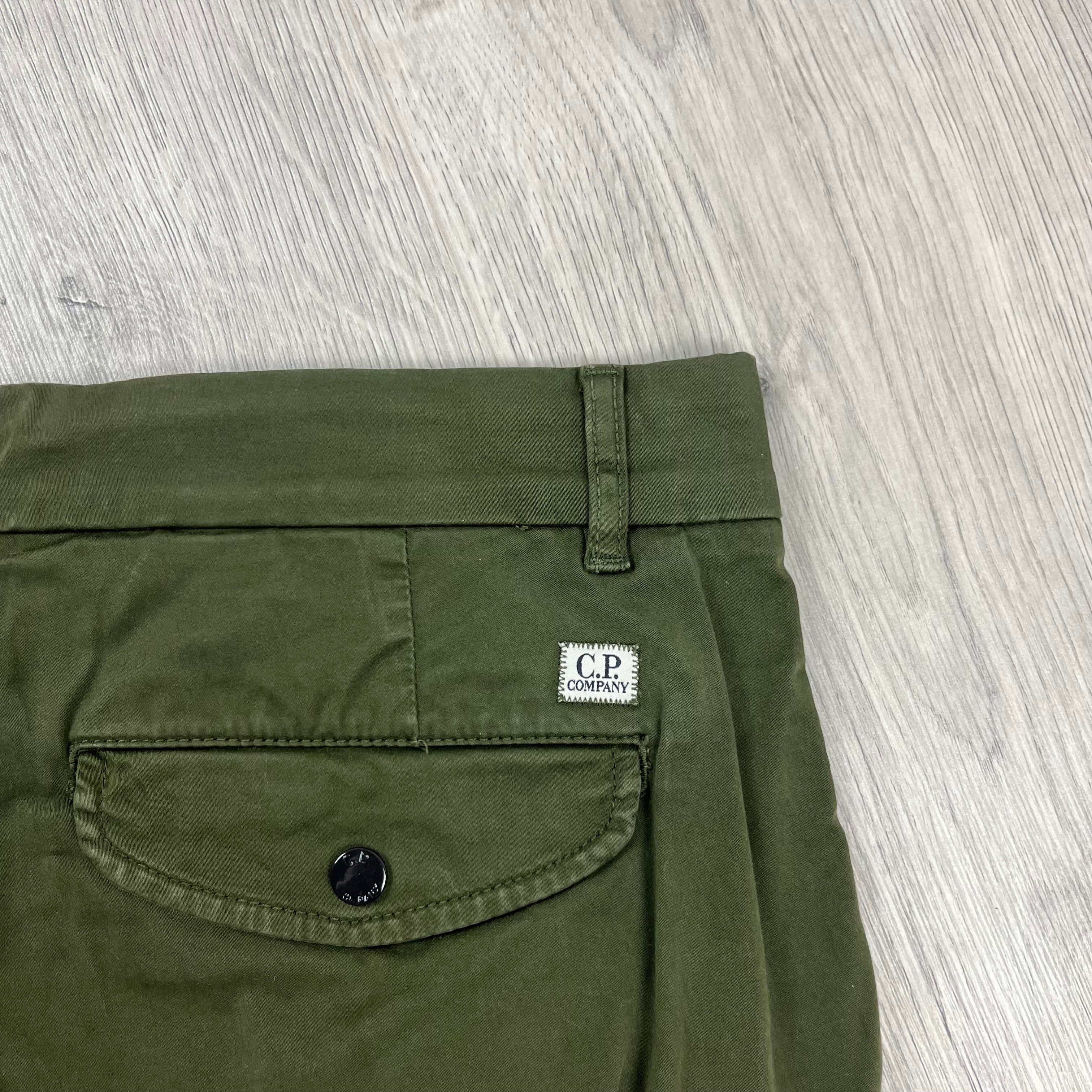 CP Company Cargo Trousers - Ivy Green