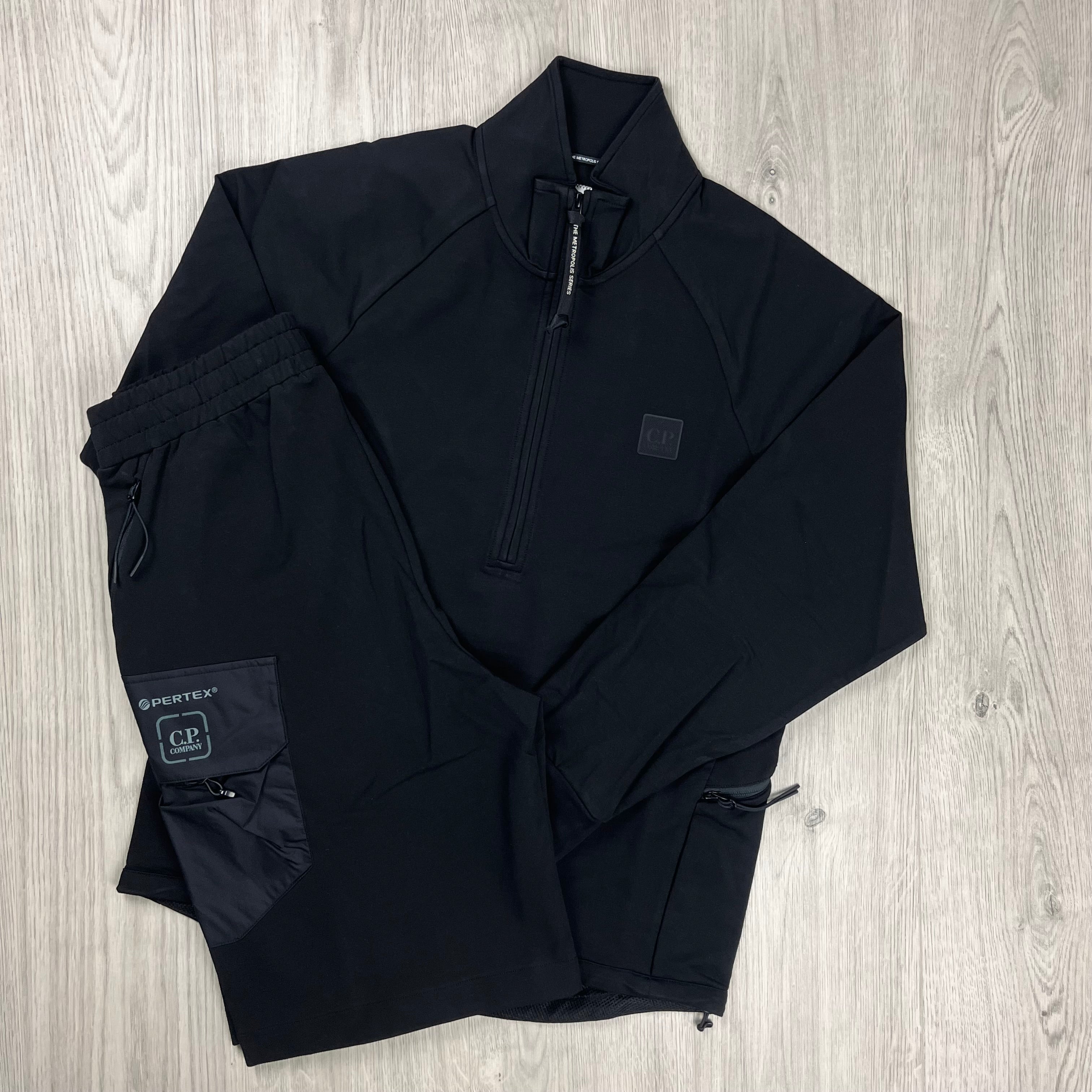 CP Company Metropolis Tracksuit - Black