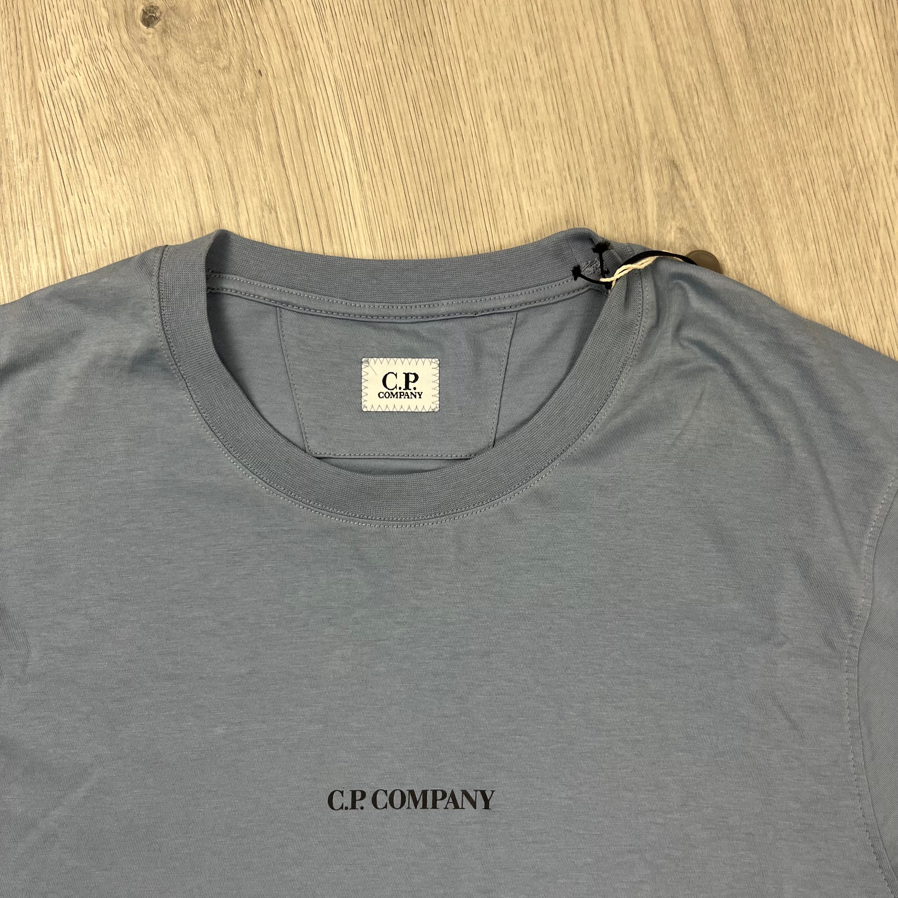 CP Company Printed T-Shirt - Blue