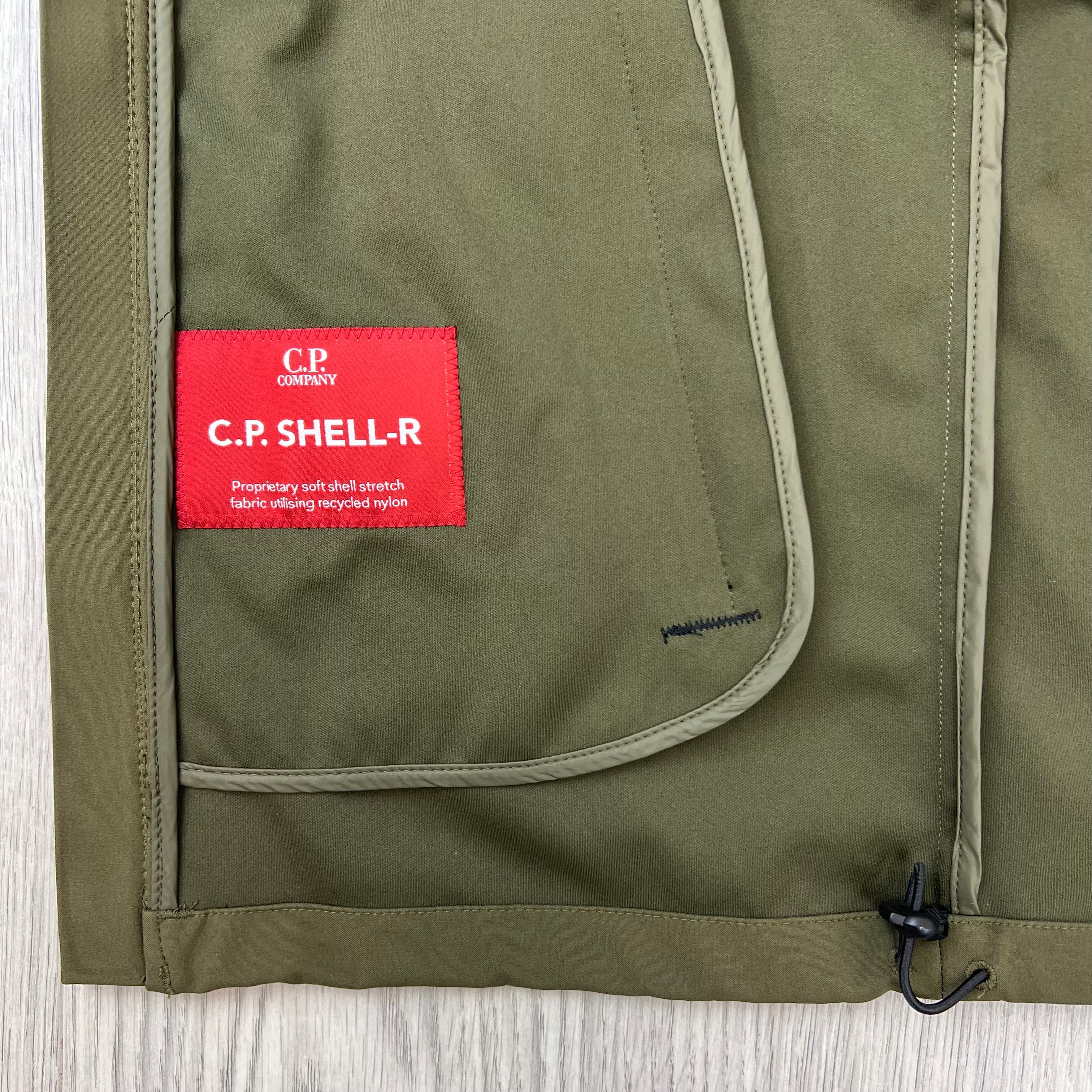 CP Company Junior Shell-R Gilet - Ivy Green