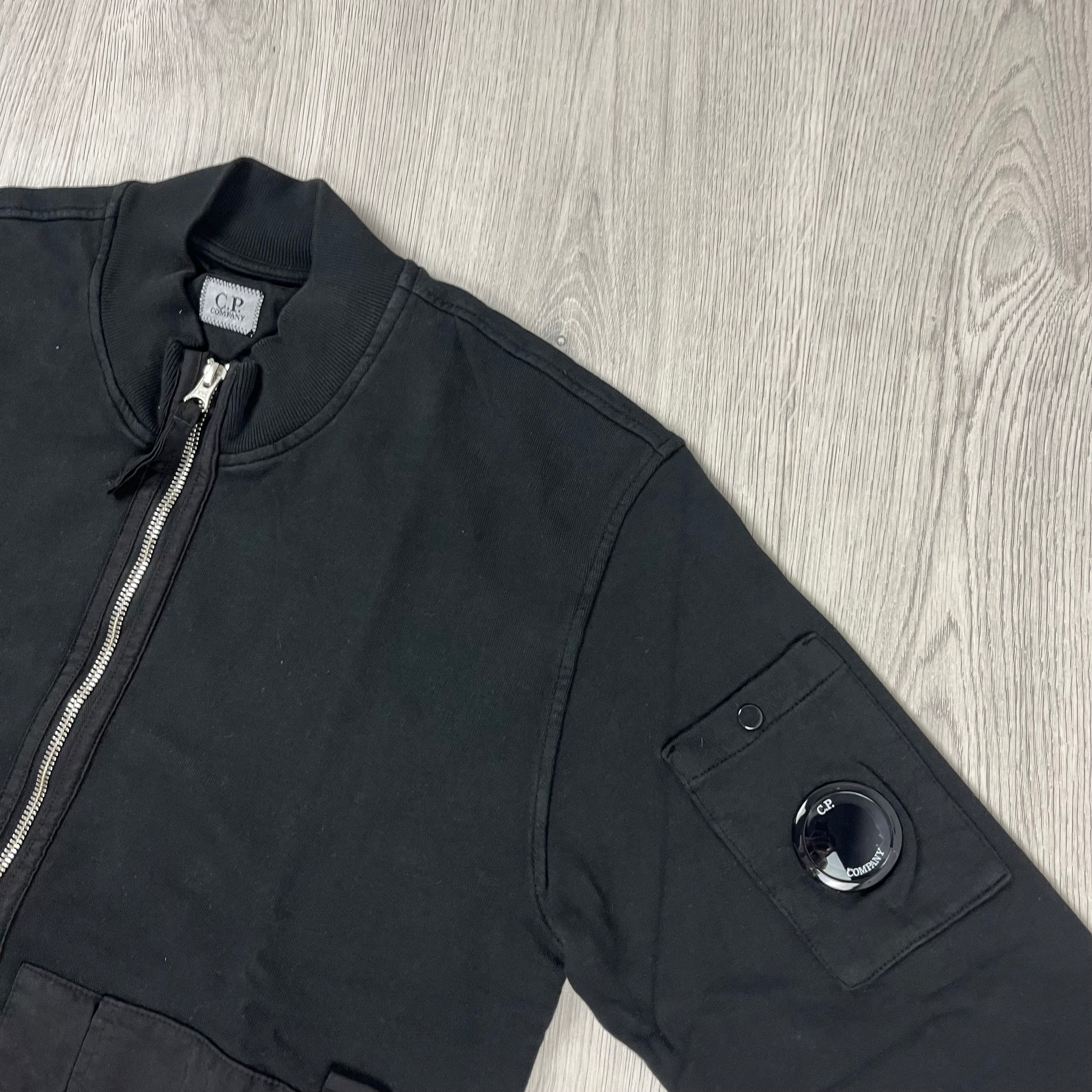 CP Company Bomber Fleece - Black