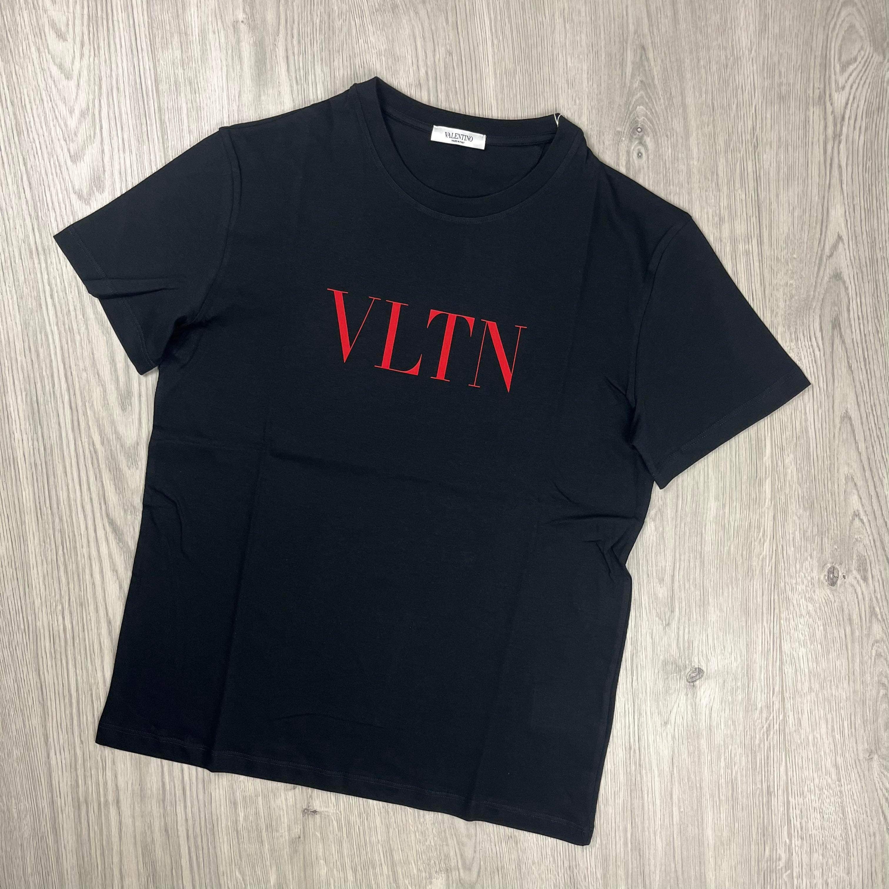 Valentino Logo T-Shirt - Black