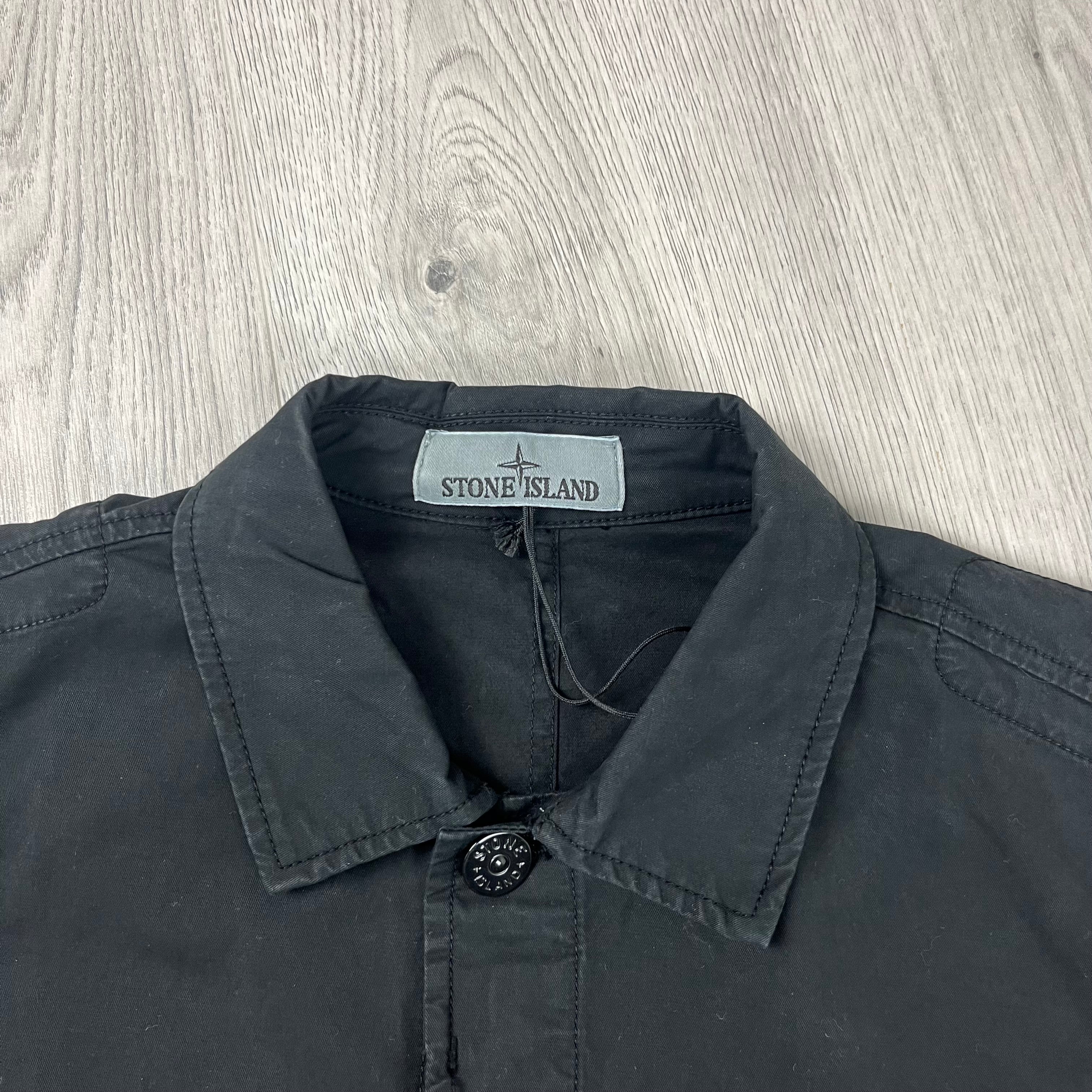 Stone Island Overshirt - Black