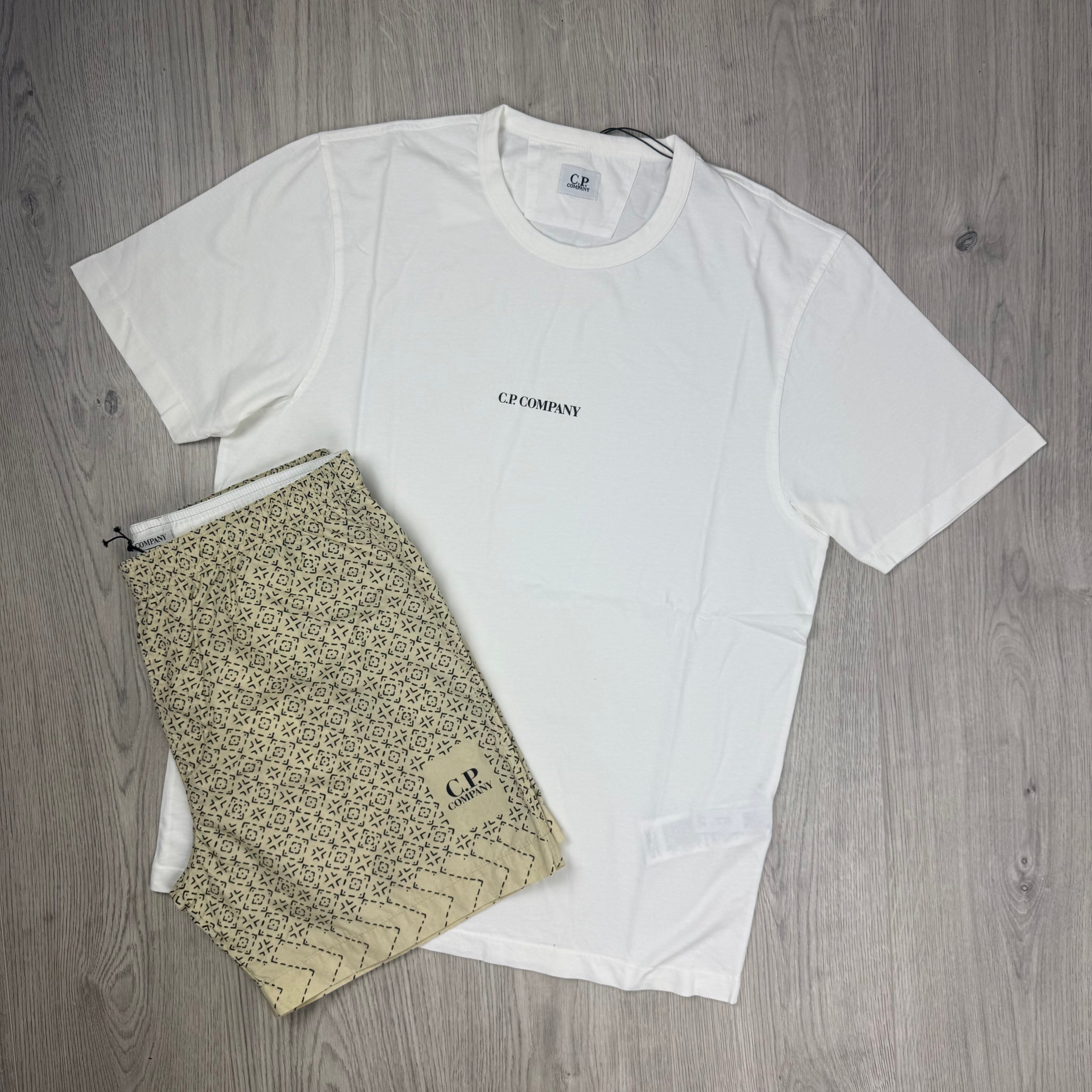 CP Company Holiday Set - White/Pistachio
