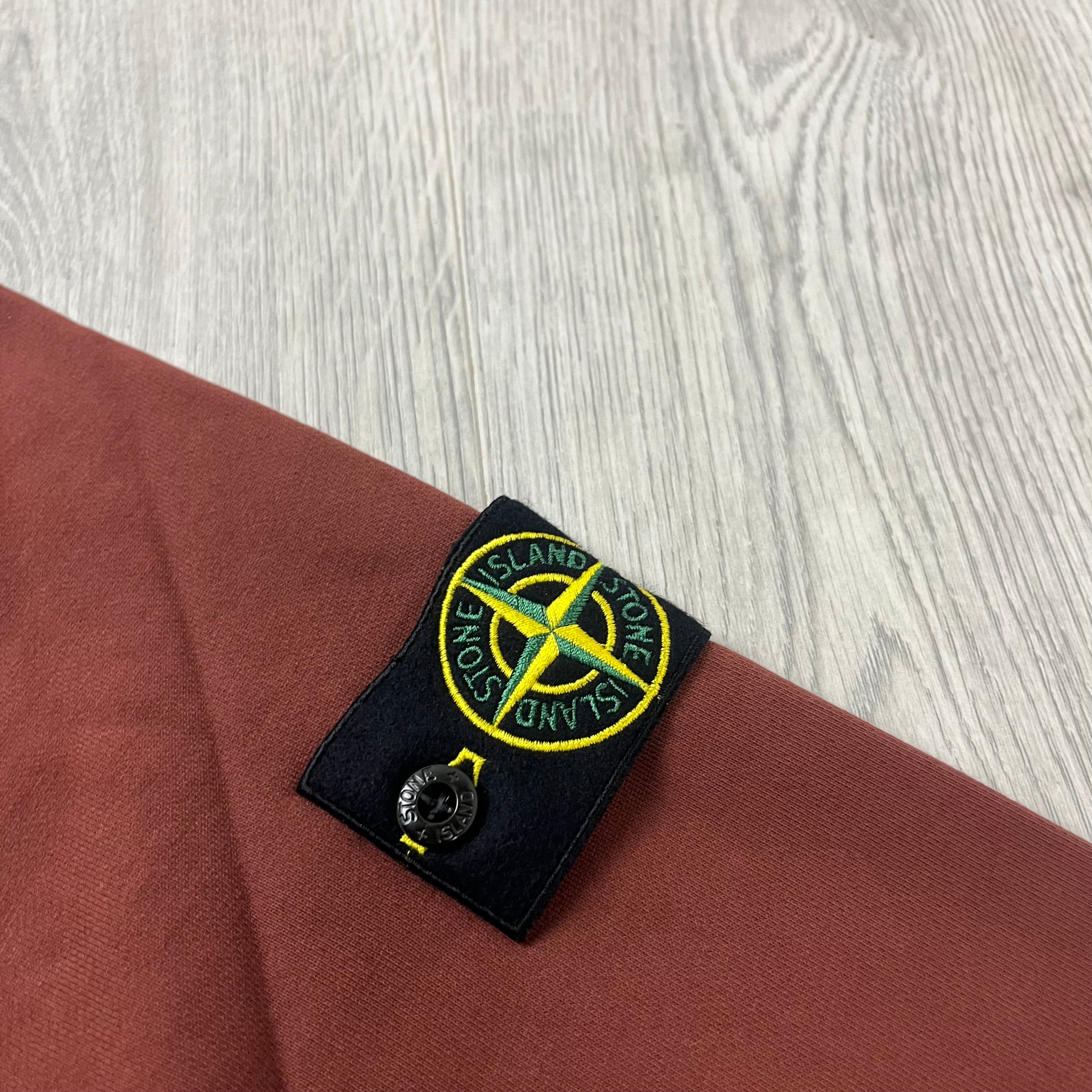 Stone Island Dyed Sweatshirt - Maroon