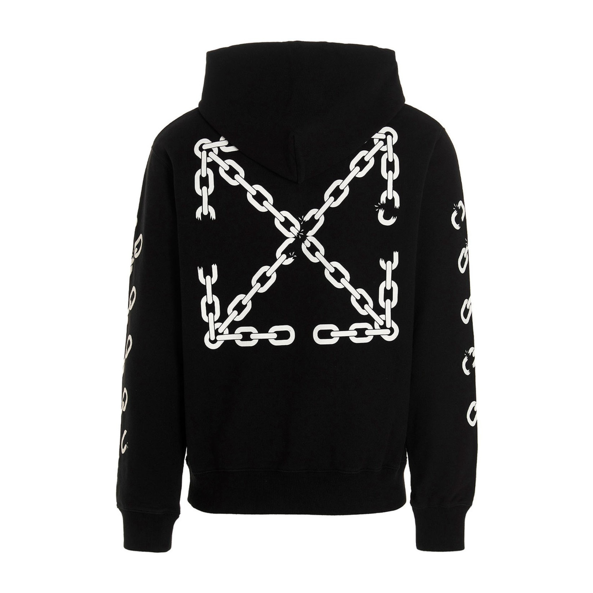 Off-White Chain Hoodie - Black