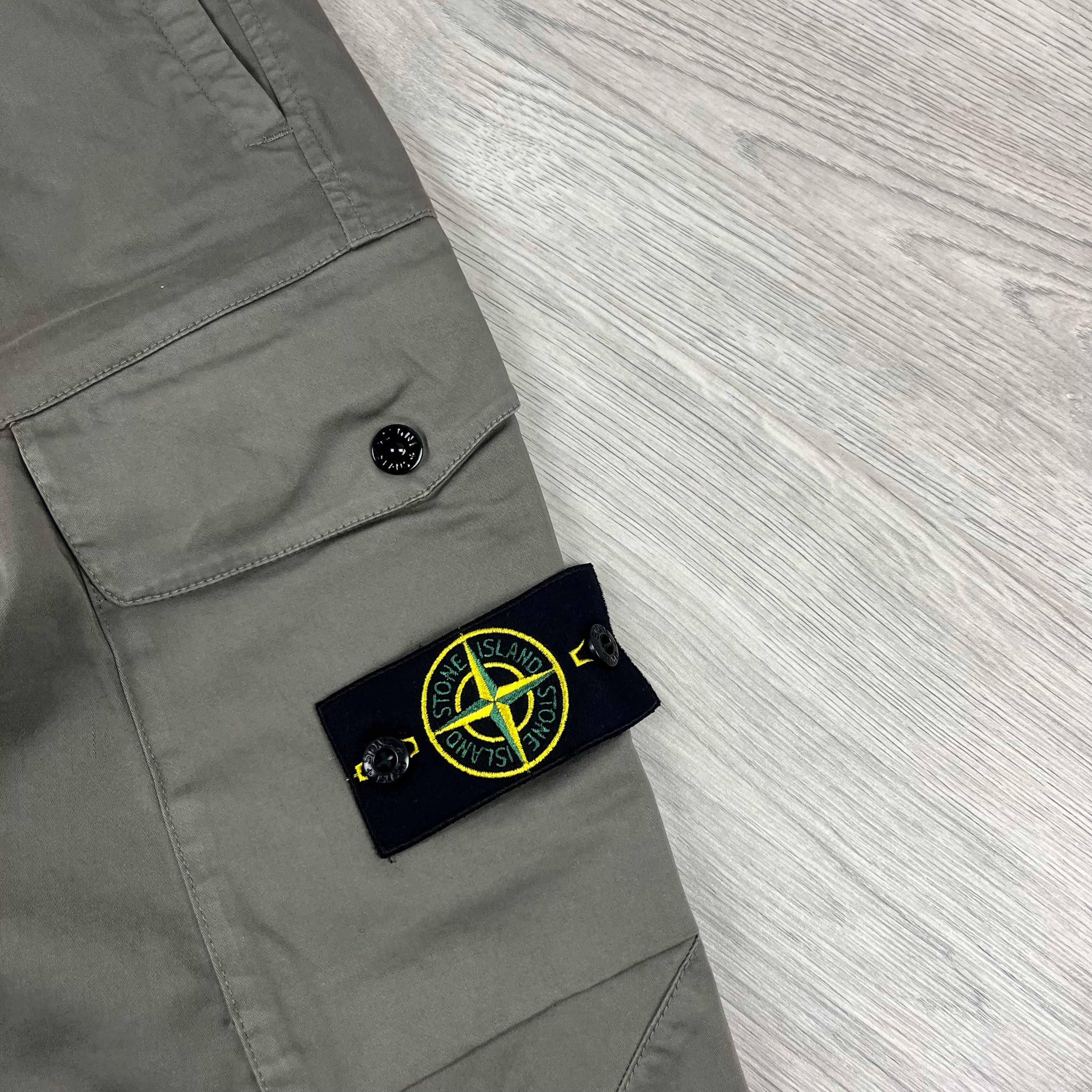 Stone Island Cargo Trousers - Walnut