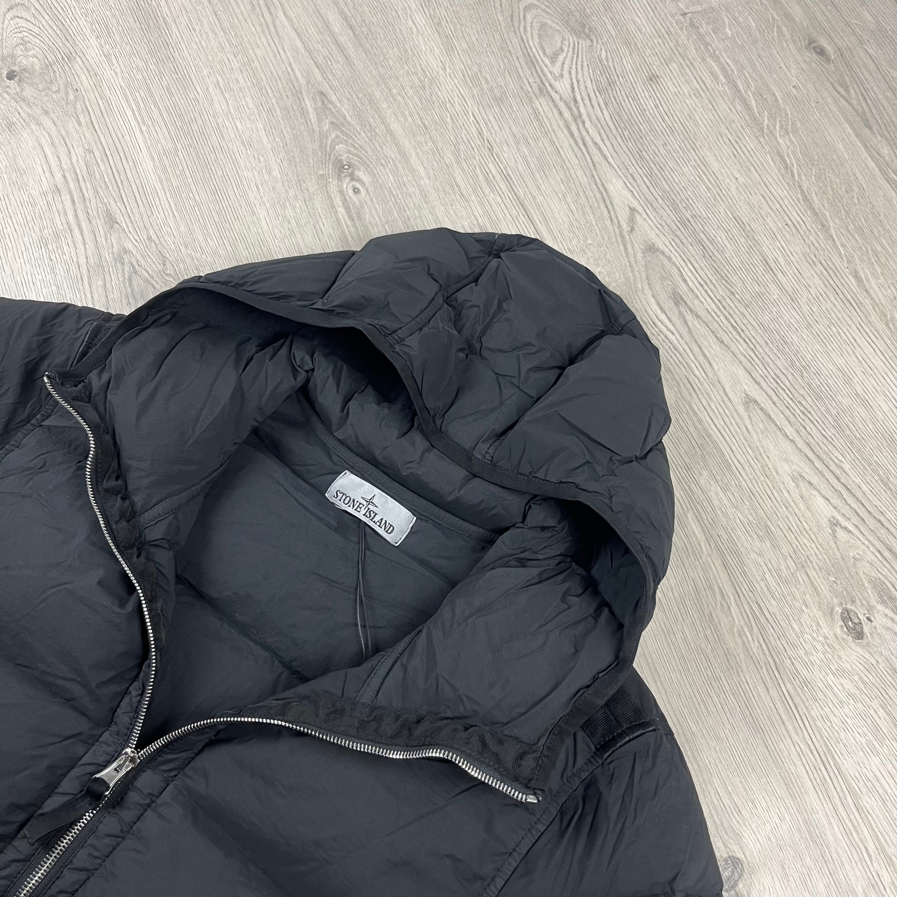 Stone Island Nylon Down Jacket - Black