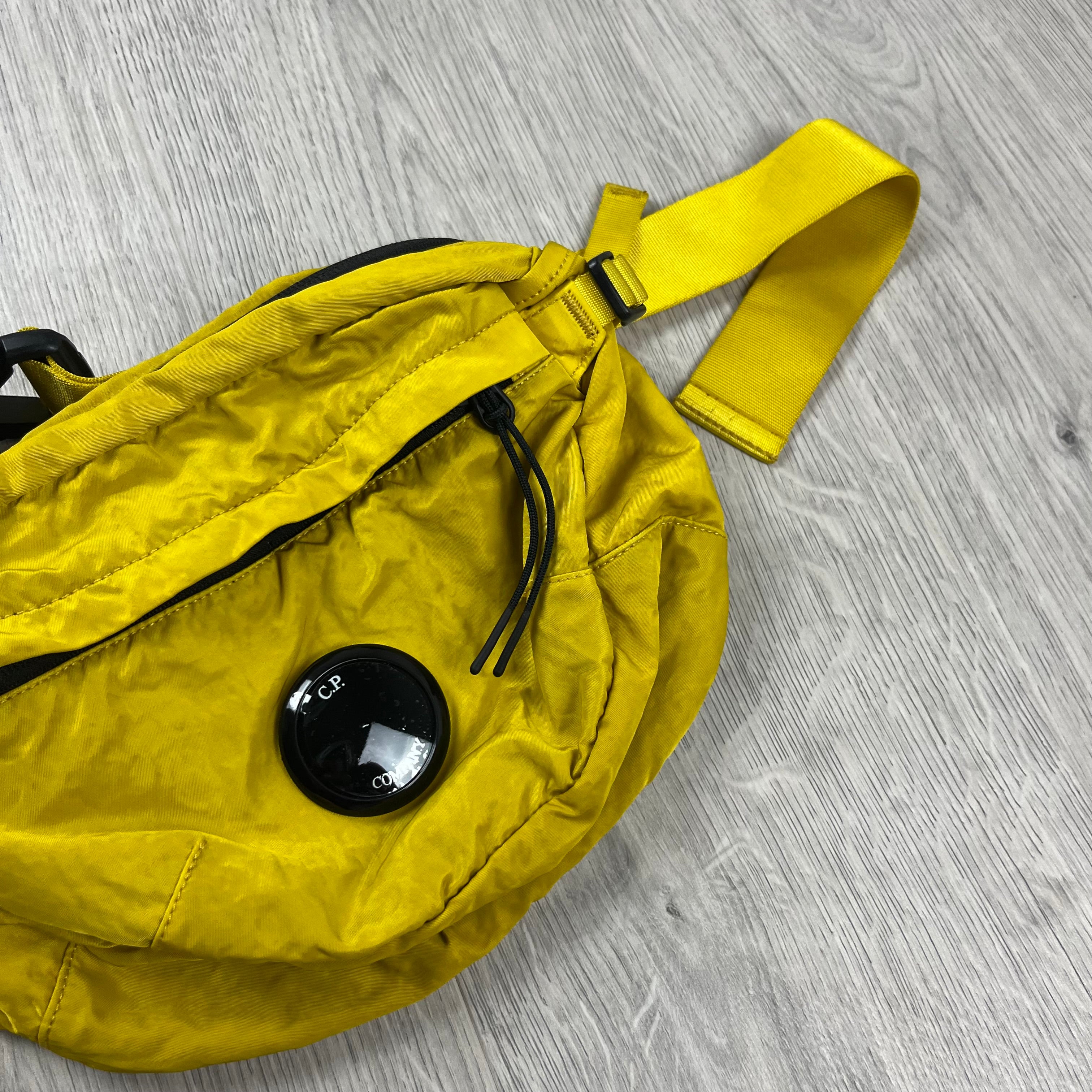 CP Company Zip Chrome Bag - Yellow