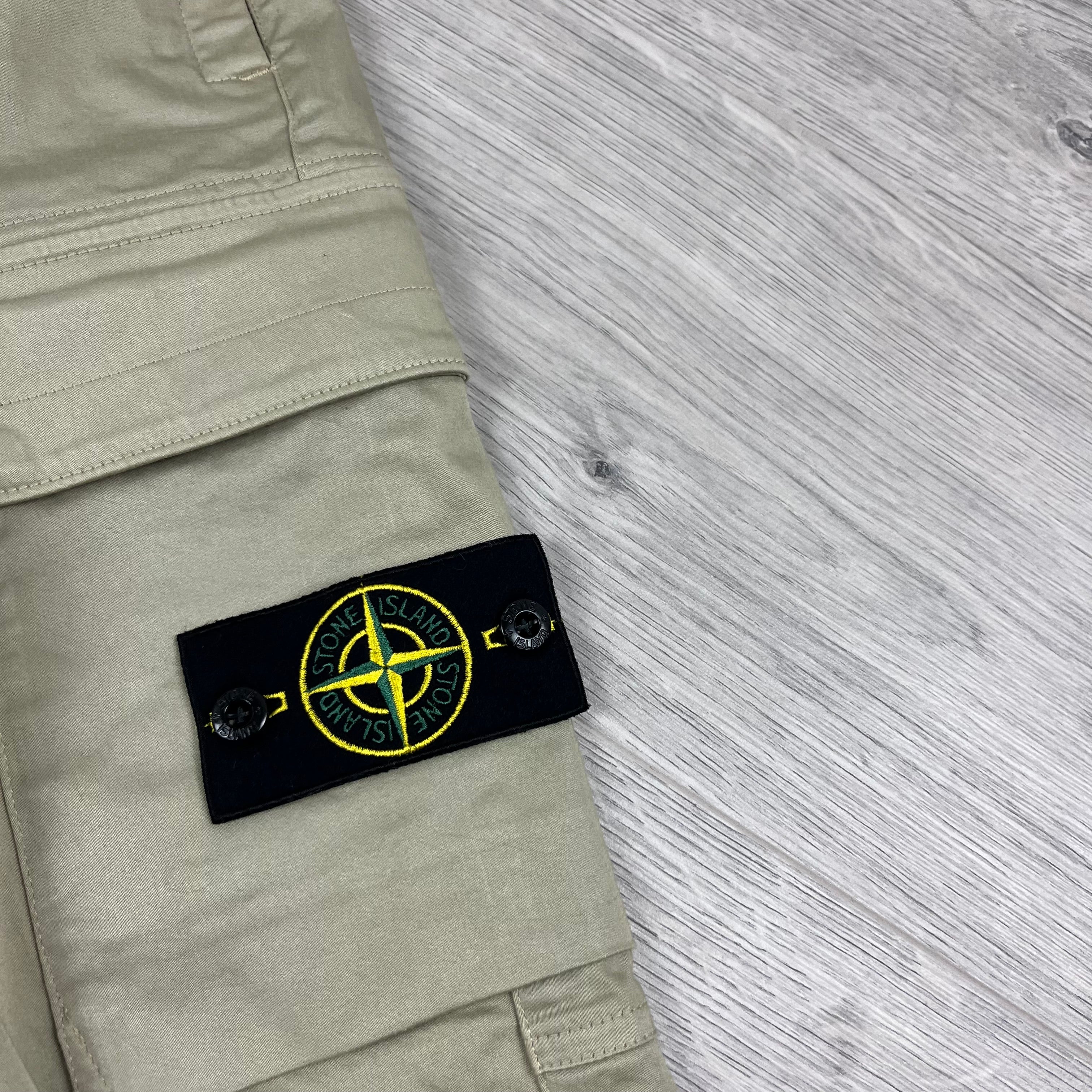 Stone Island Cargo Trousers - Sand