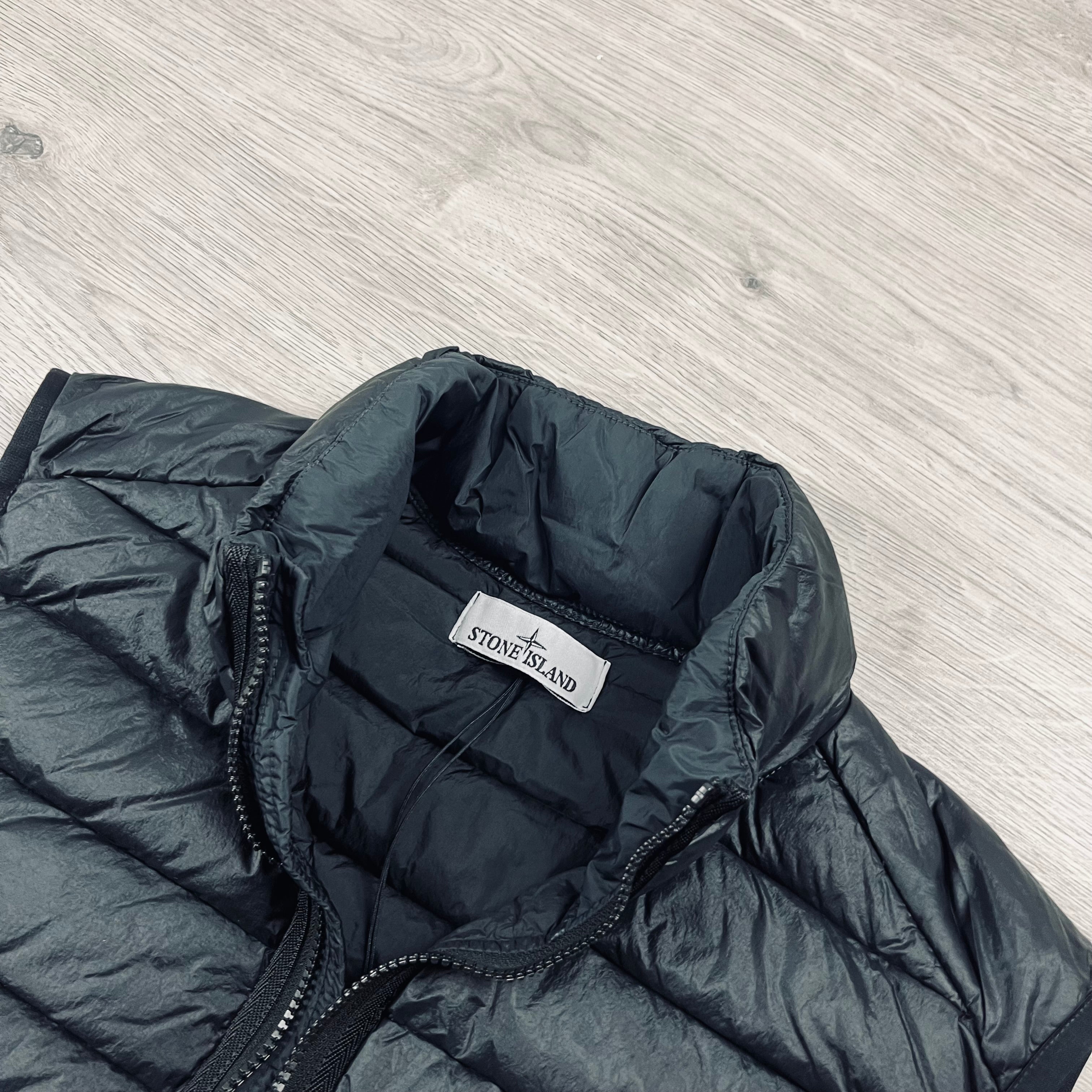 Stone Island Padded Gilet - Black