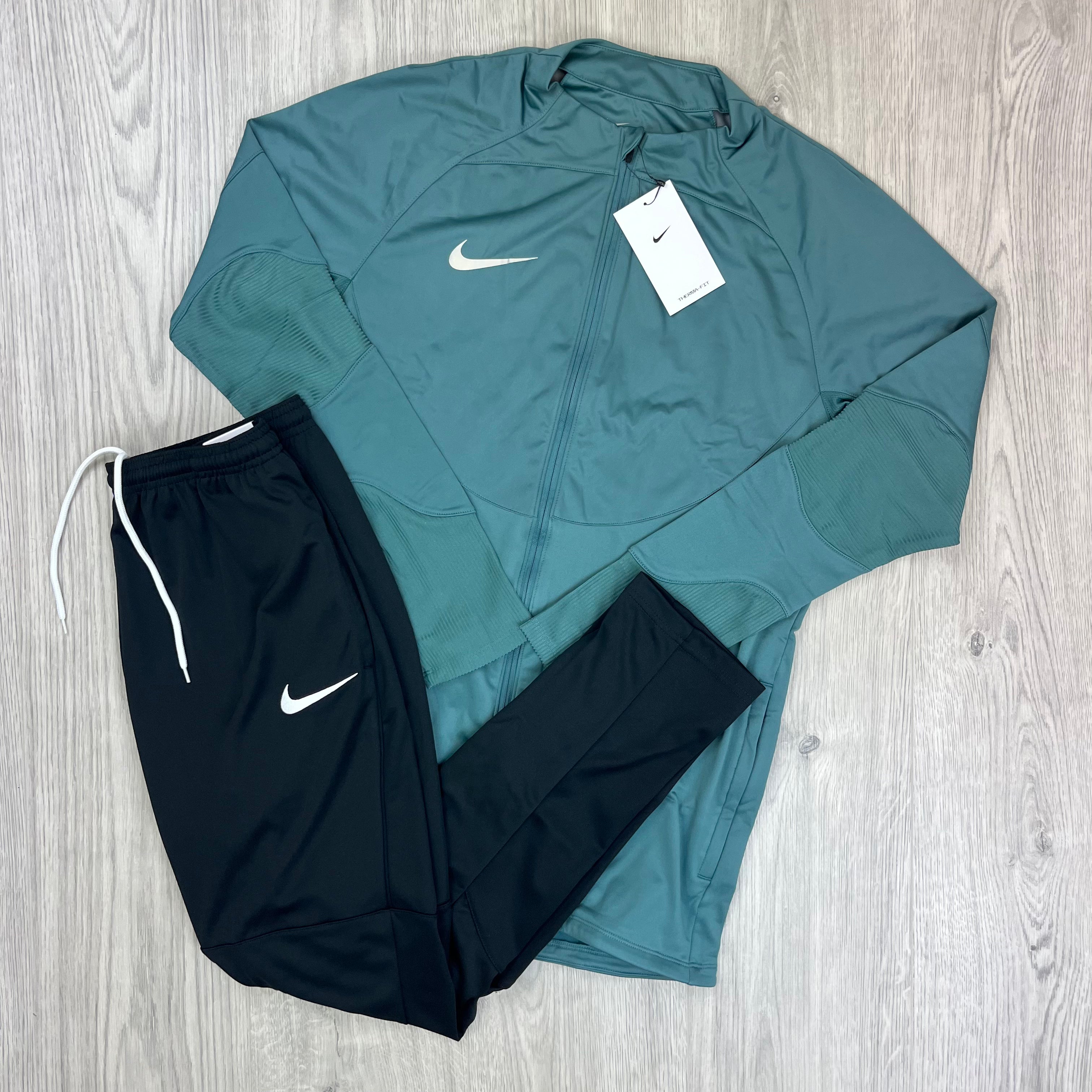 Nike Dri-Fit Tracksuit - Teal/Black