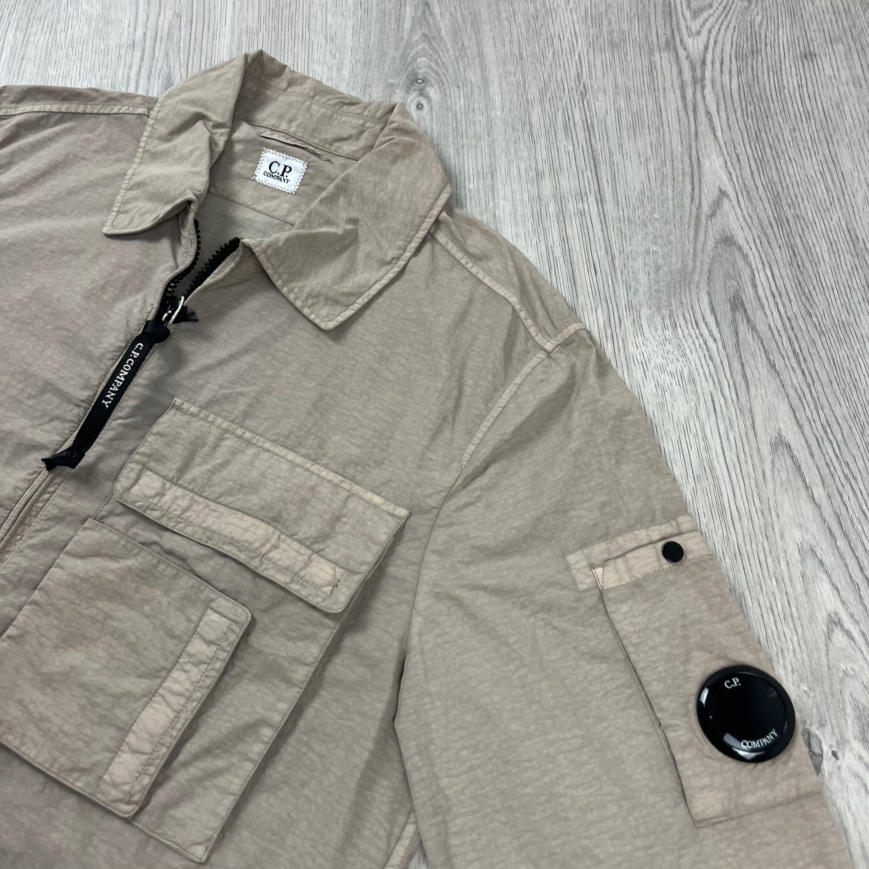 CP Company Nylon Overshirt - Tan