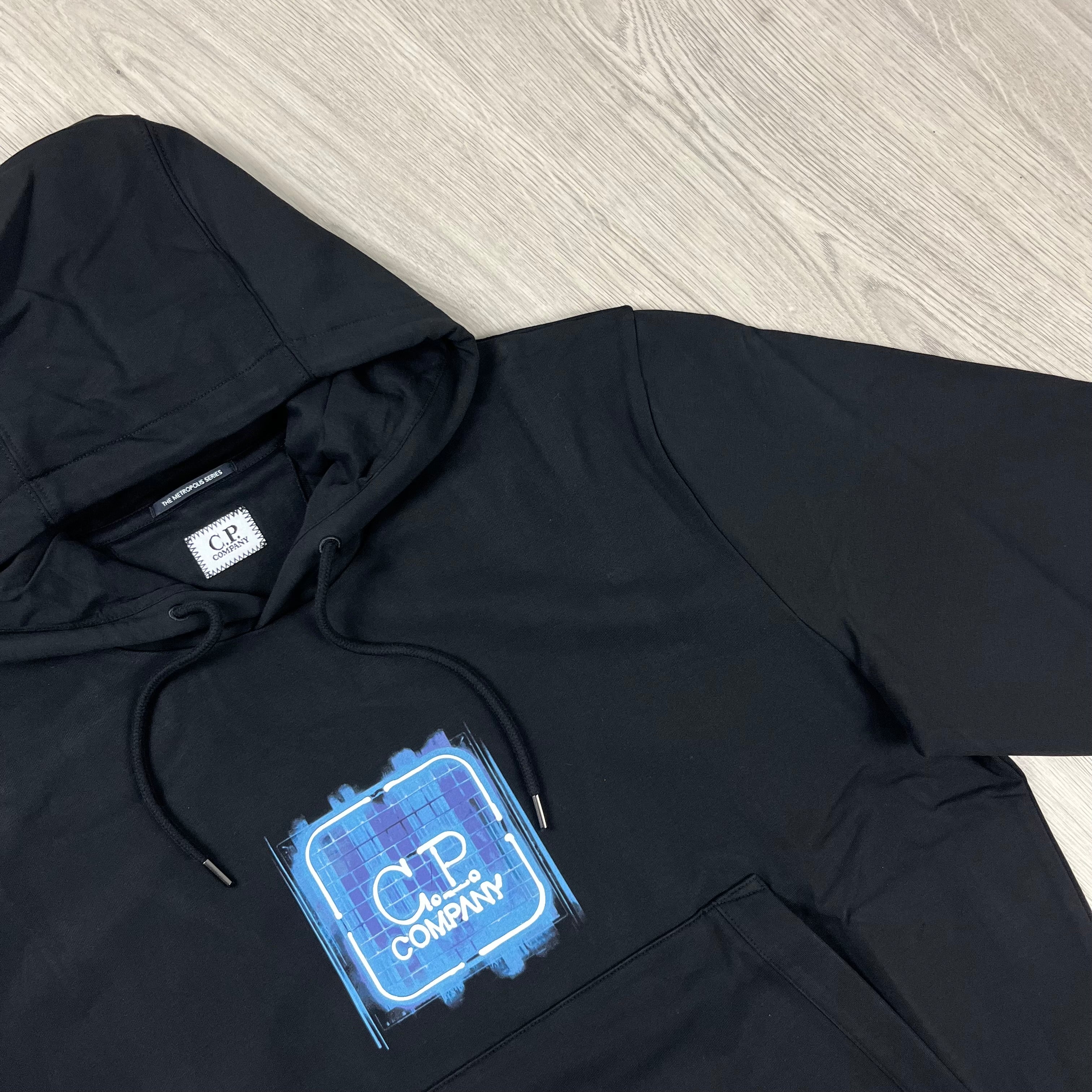 CP Company Metropolis Hoodie - Black