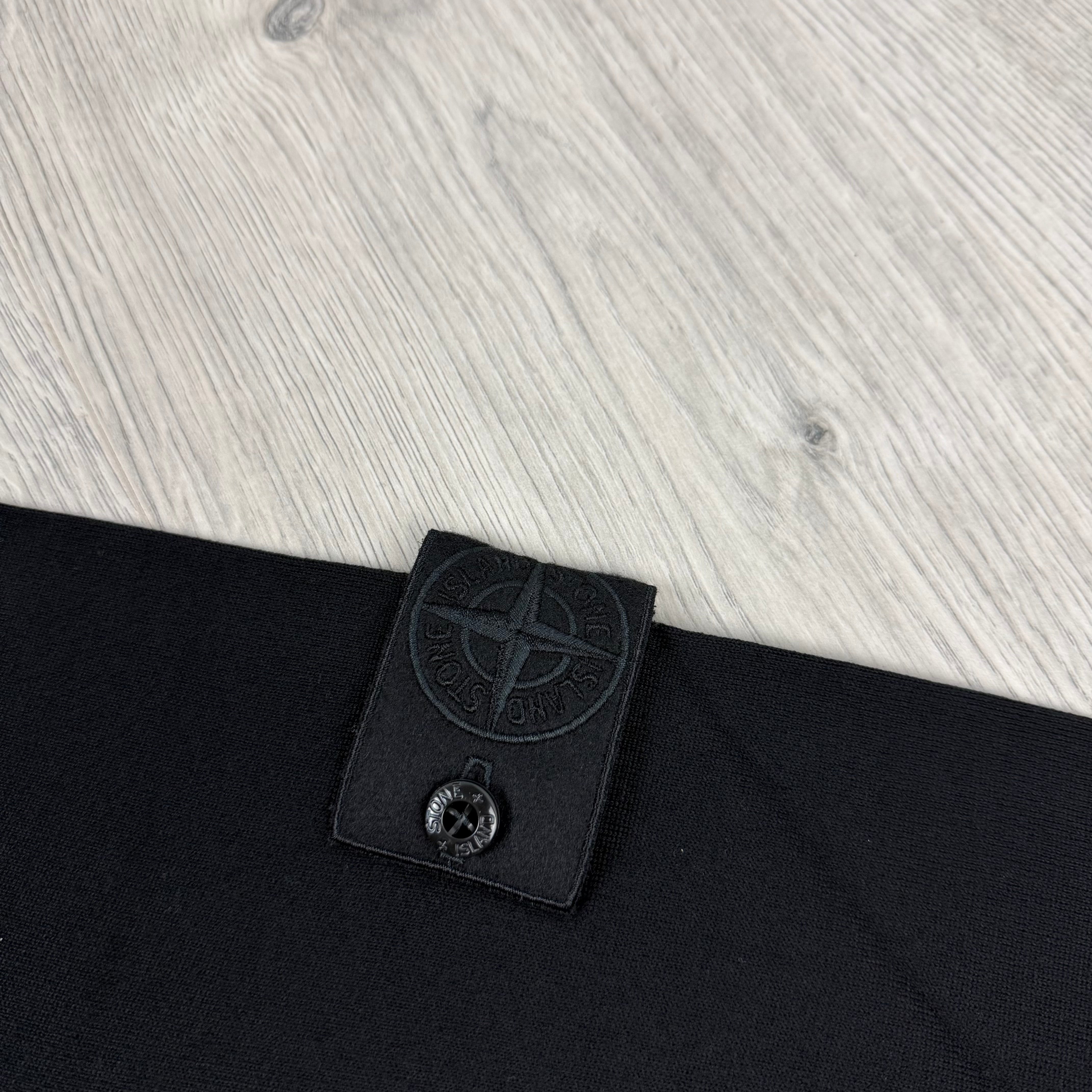 Stone Island Ghost Knit Sweatshirt - Black