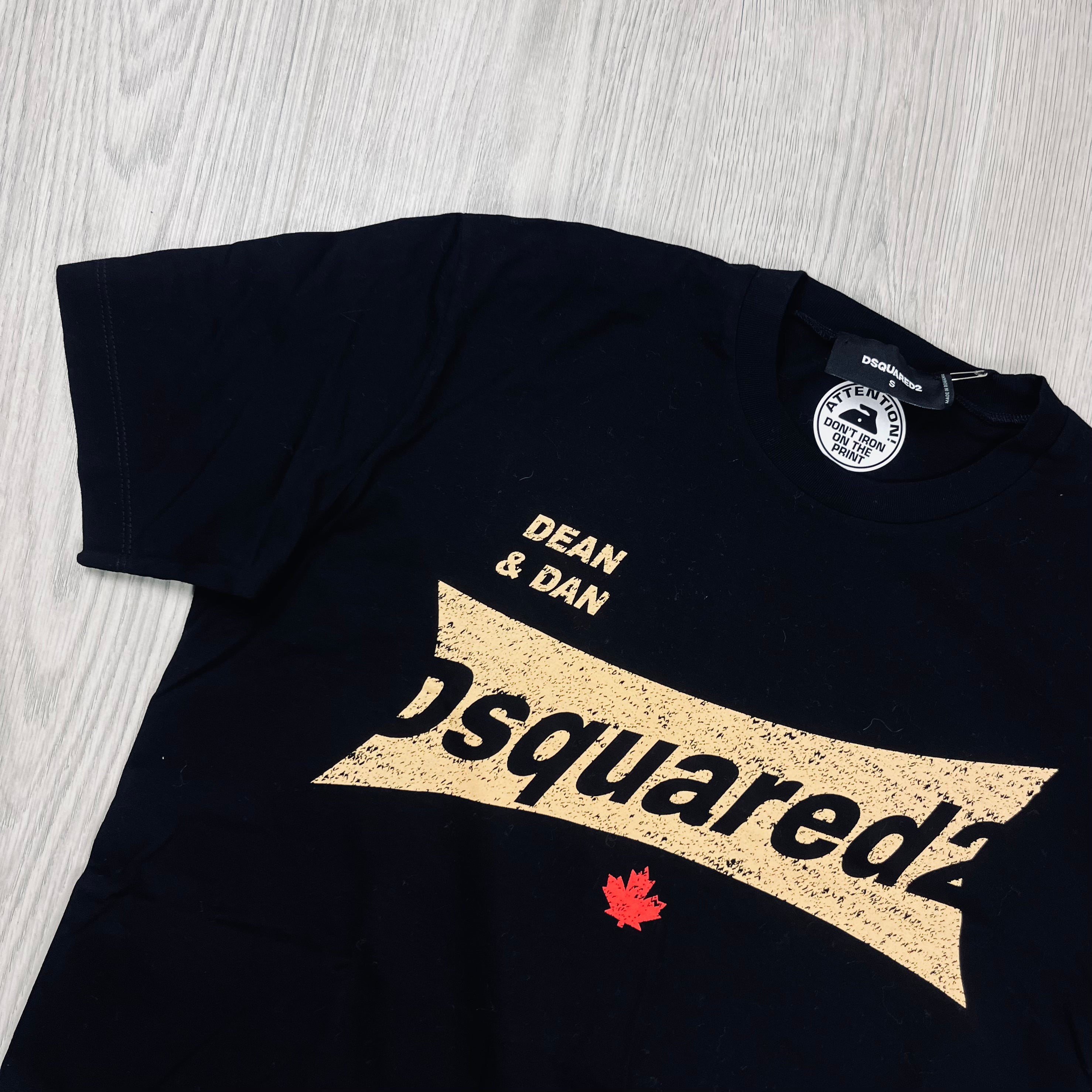 DSQUARED2 Graphic T-Shirt - Black