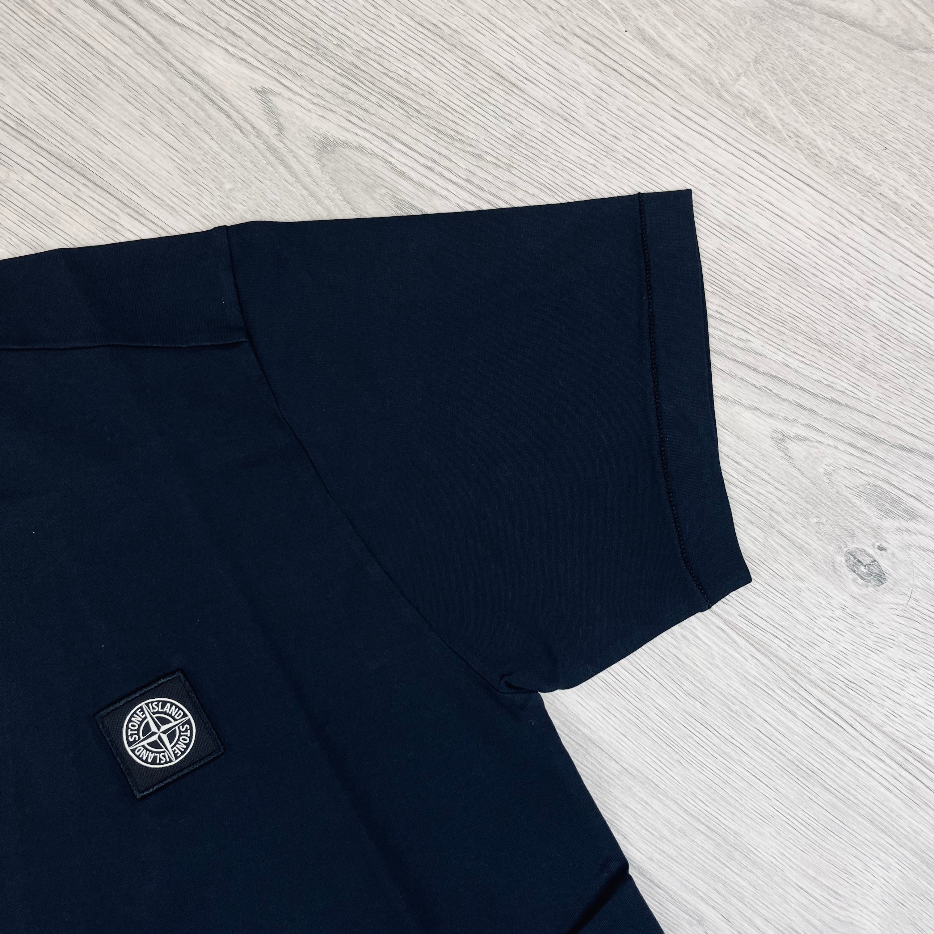 Stone Island Patch T-Shirt - Navy