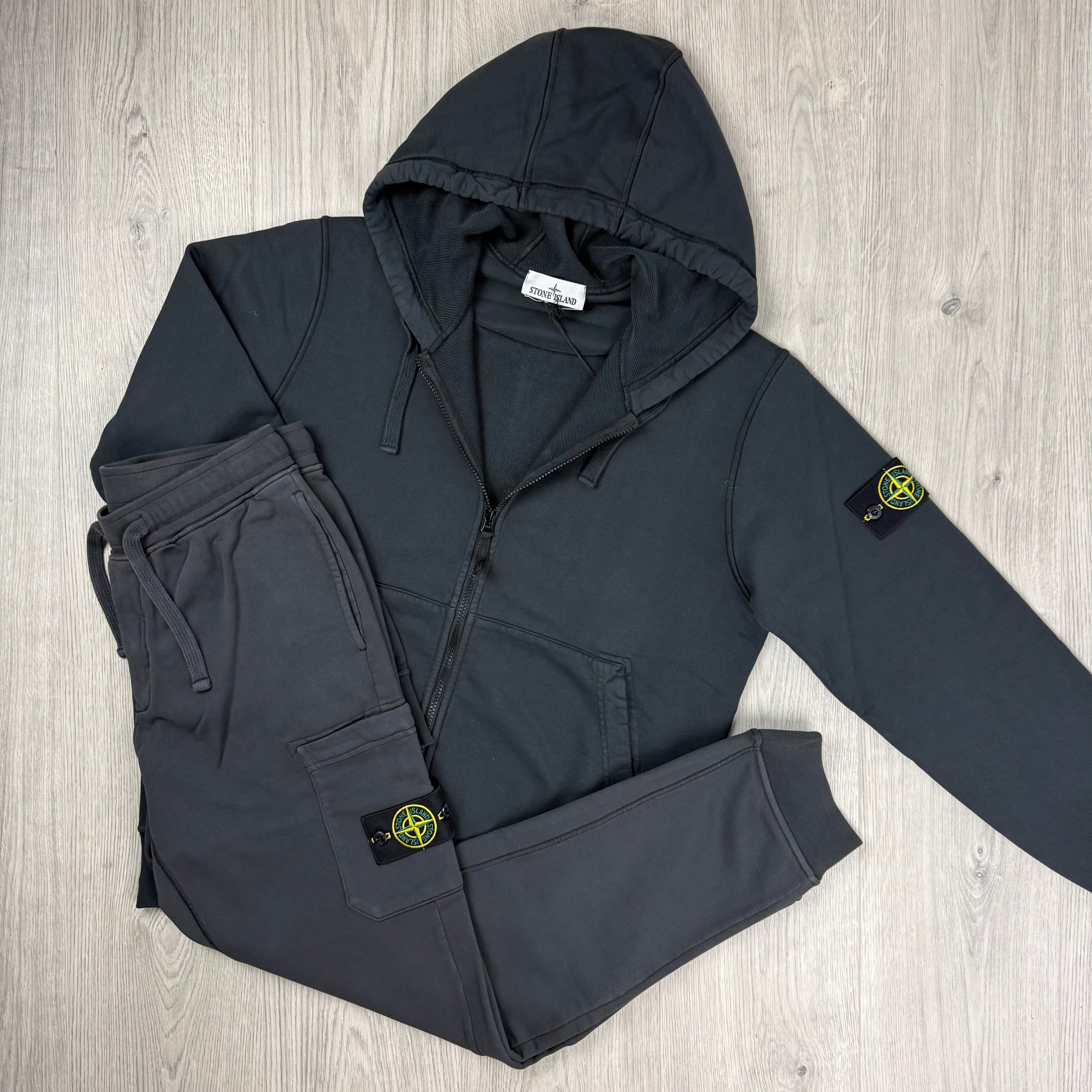 Stone Island Tracksuit - Charcoal