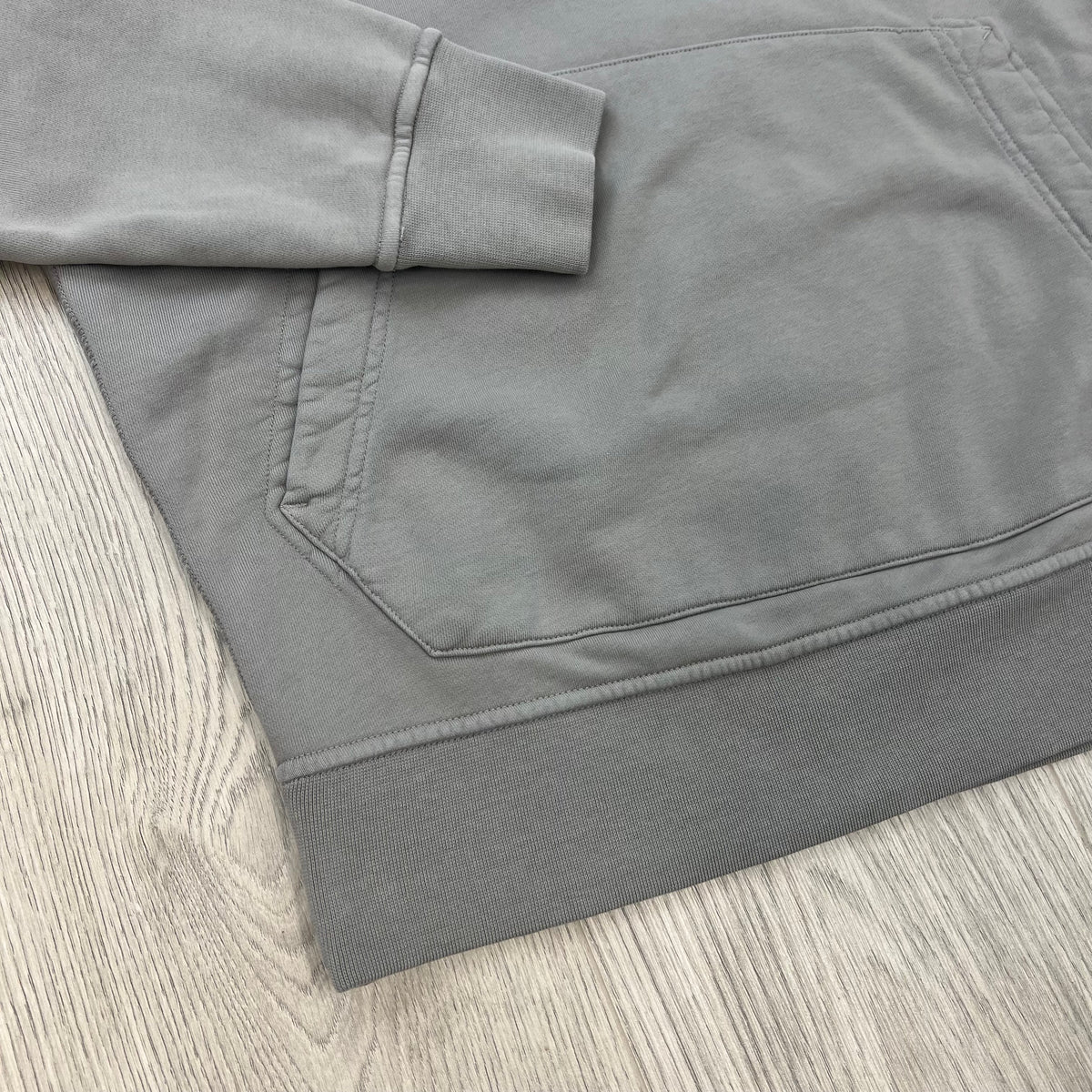 Stone Island Dyed Hoodie - Grey