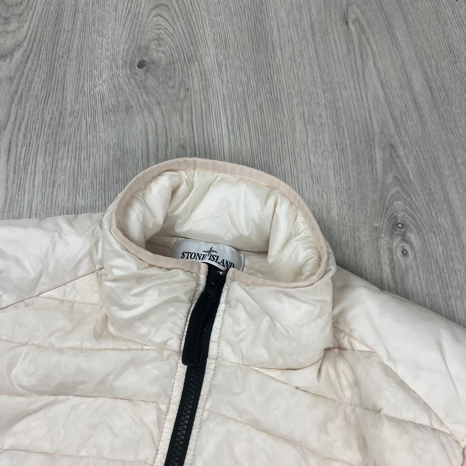 Stone Island Woven Down Jacket - Pink