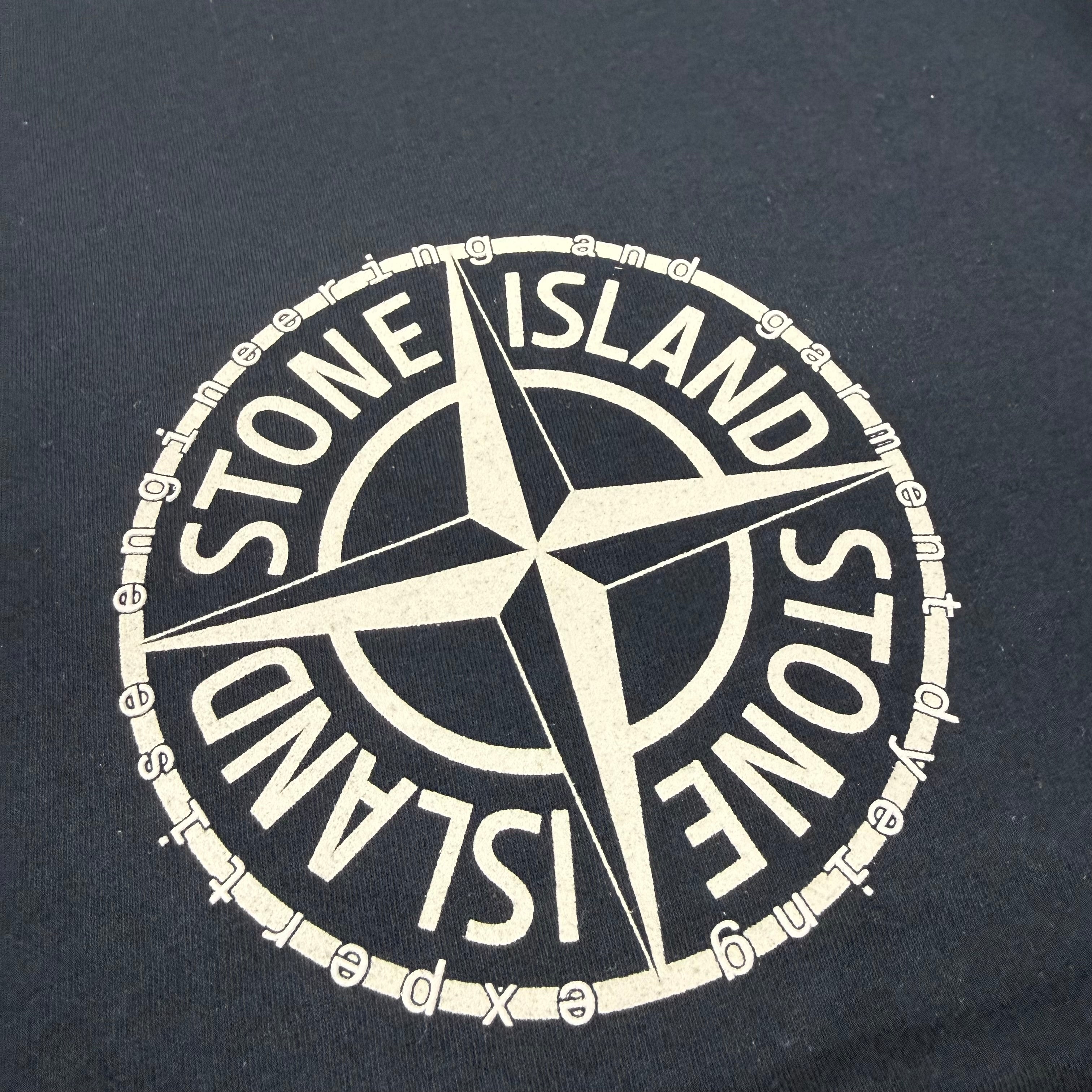 Stone Island 'Compass' T-Shirt - Black