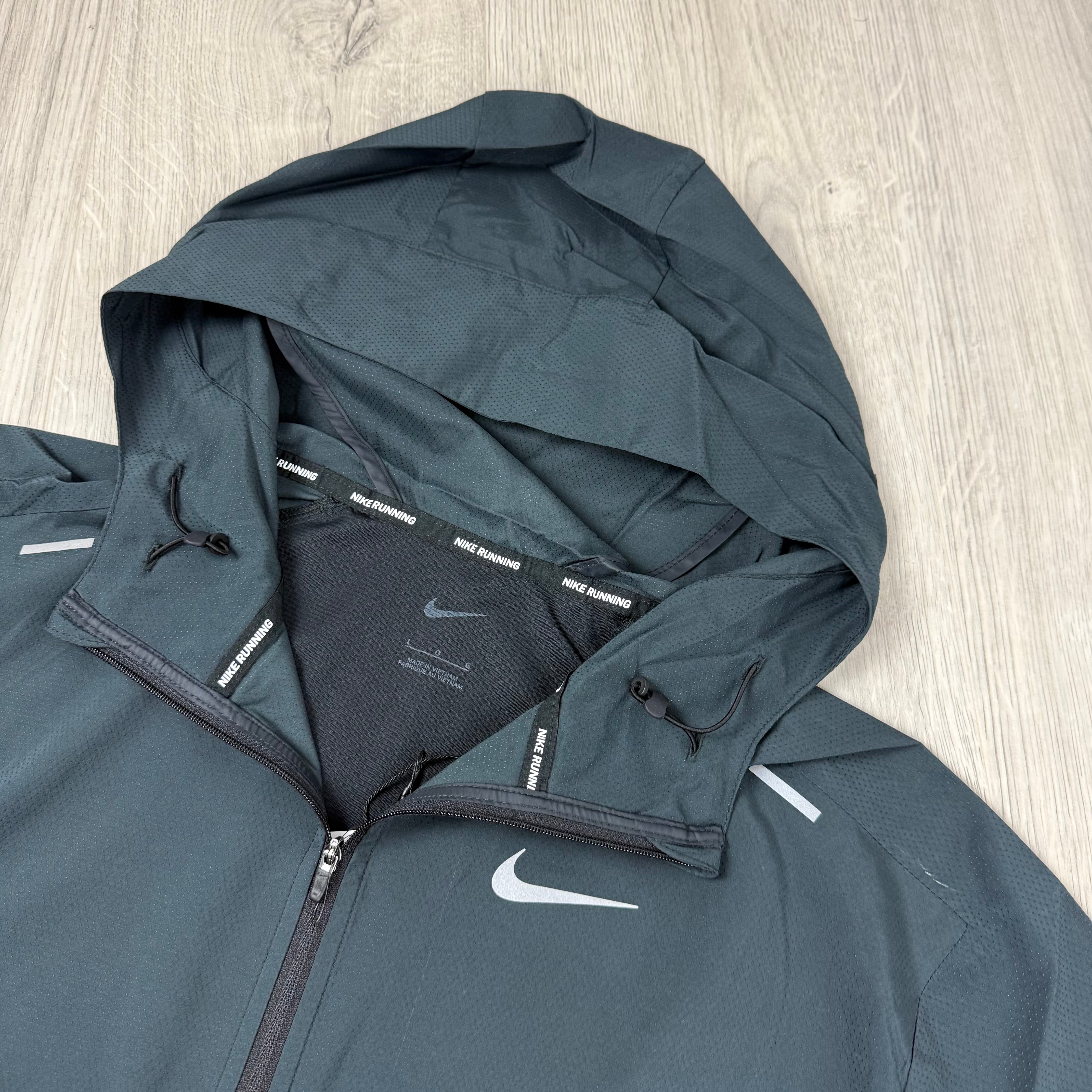 Nike Miler Repel Windbreaker - Black