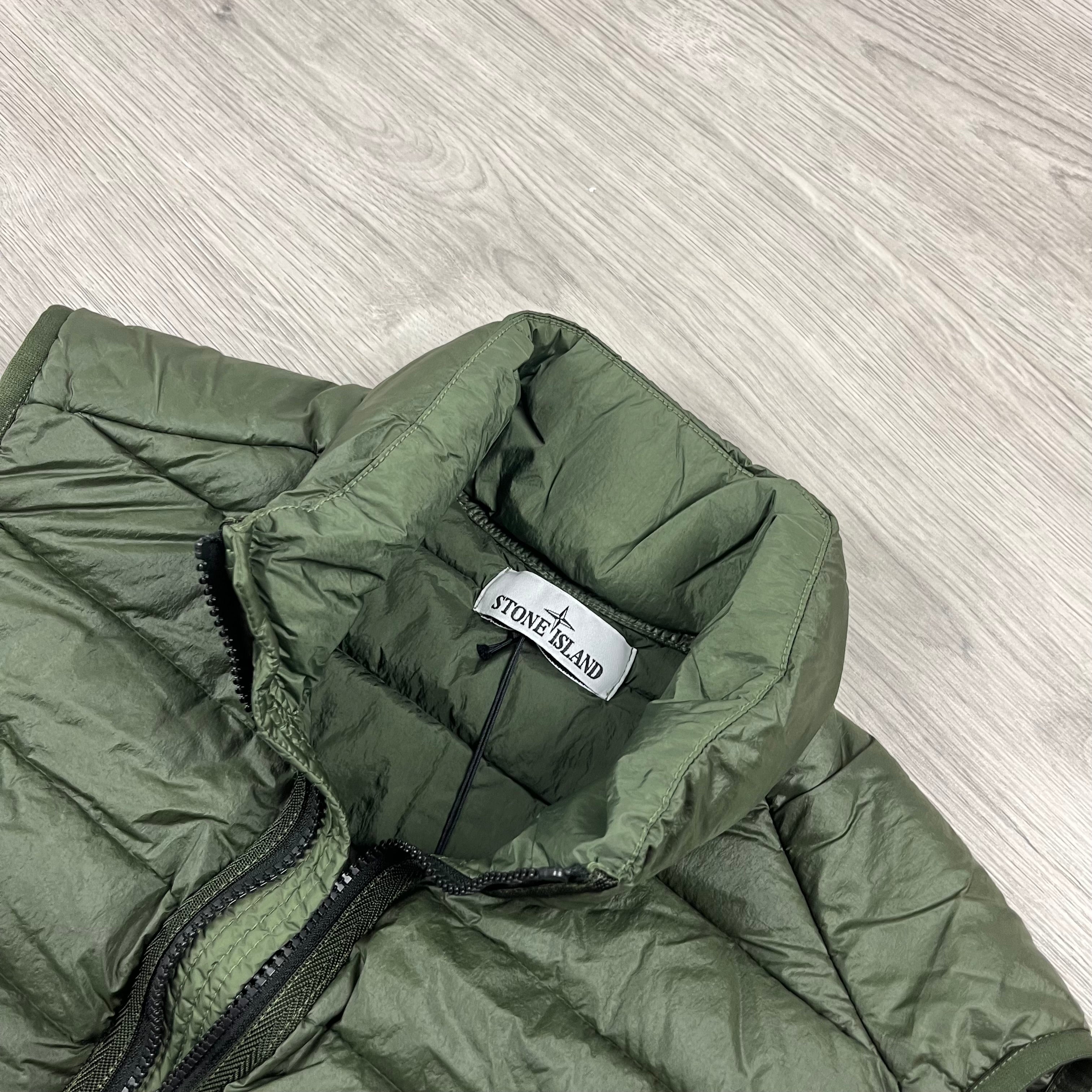 Stone Island Padded Gilet - Musk