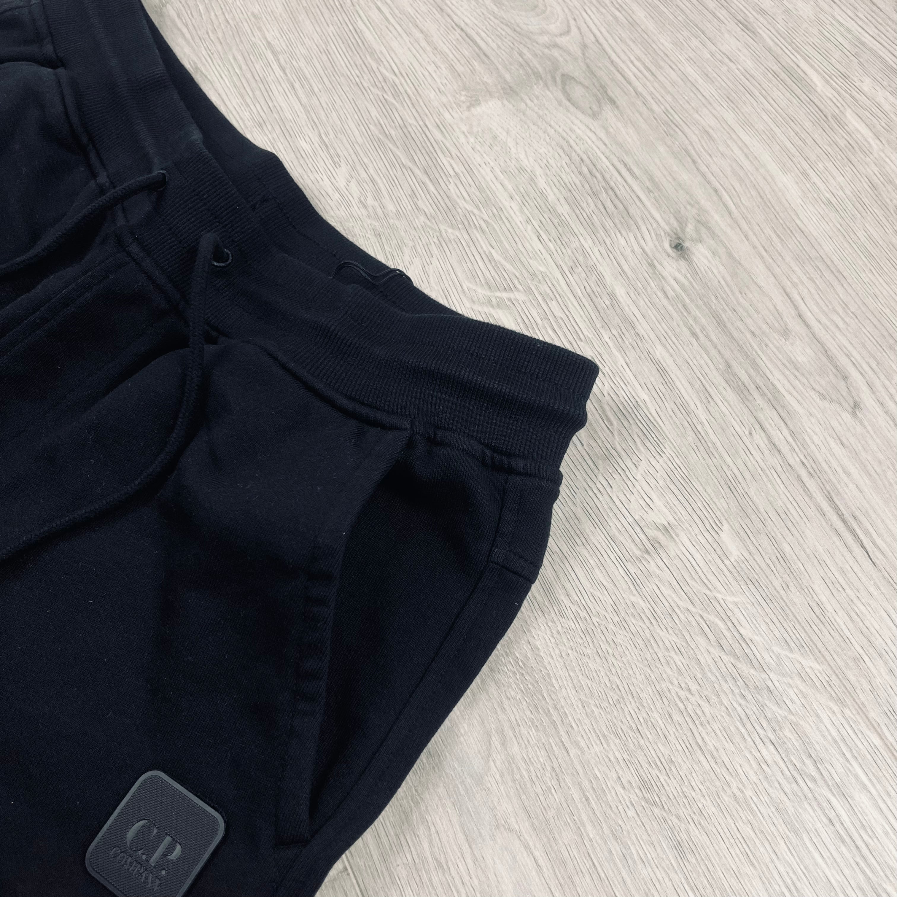 CP Company Metropolis Jersey Shorts - Black