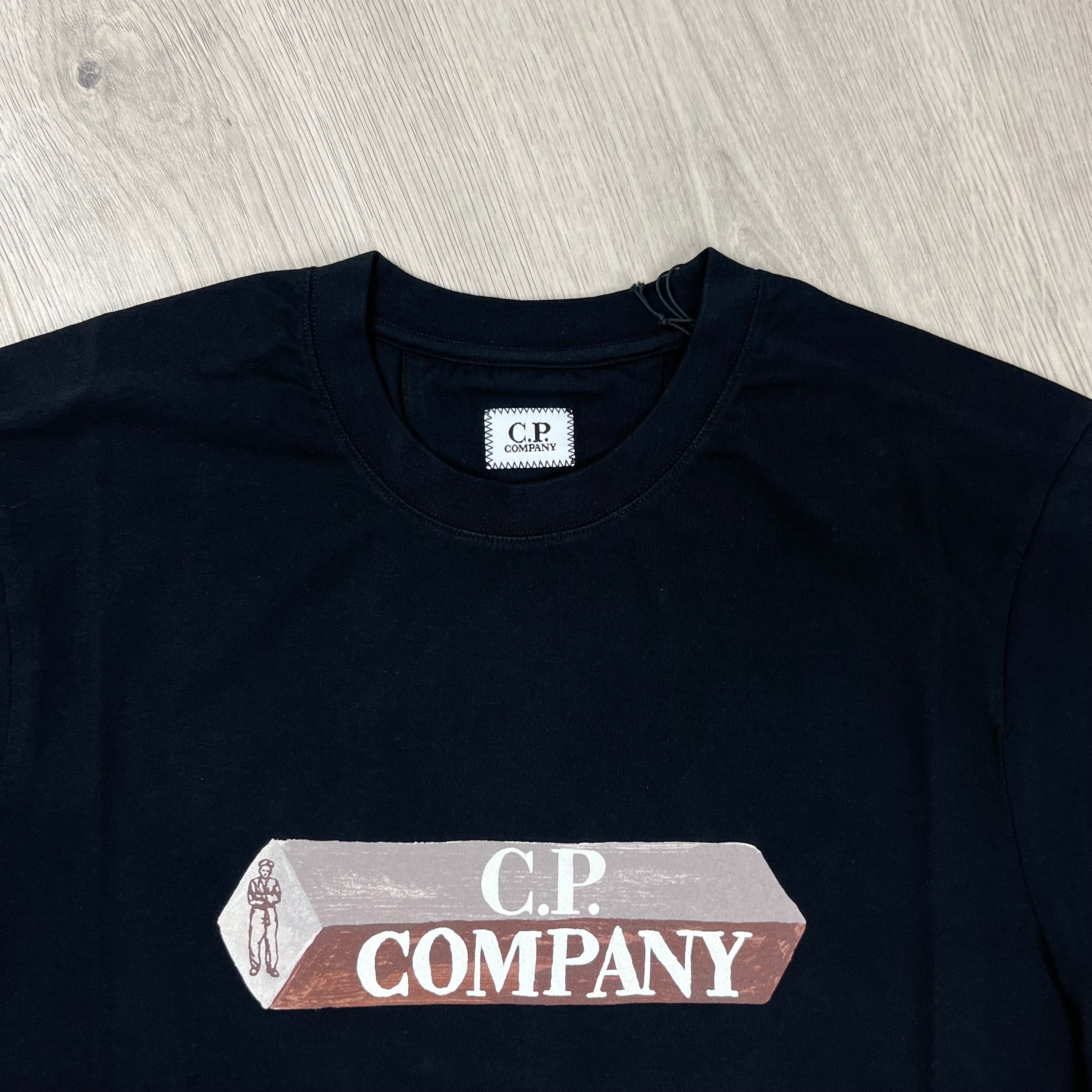 CP Company Sailor T-Shirt - Black