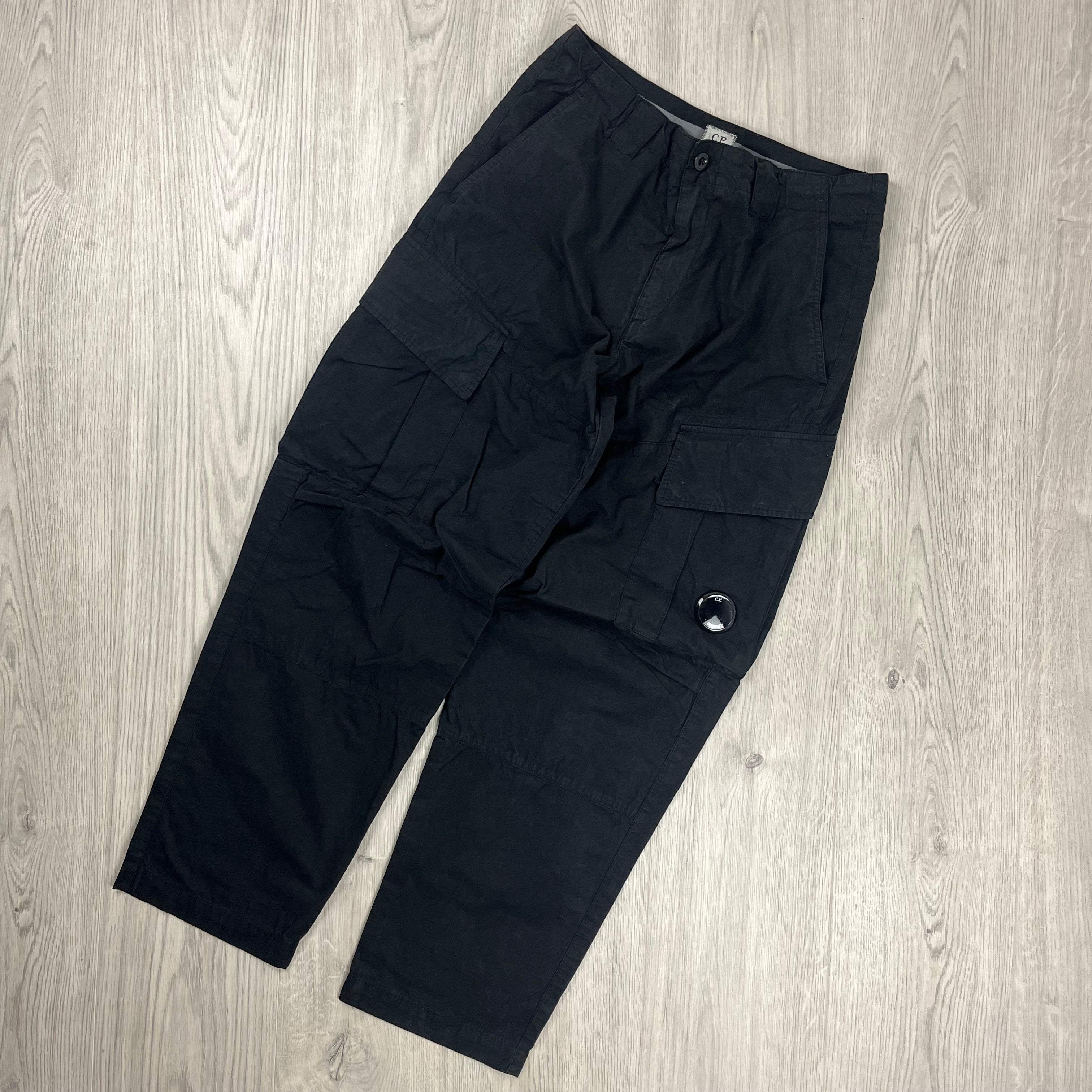 CP Company Cargo Trousers - Black