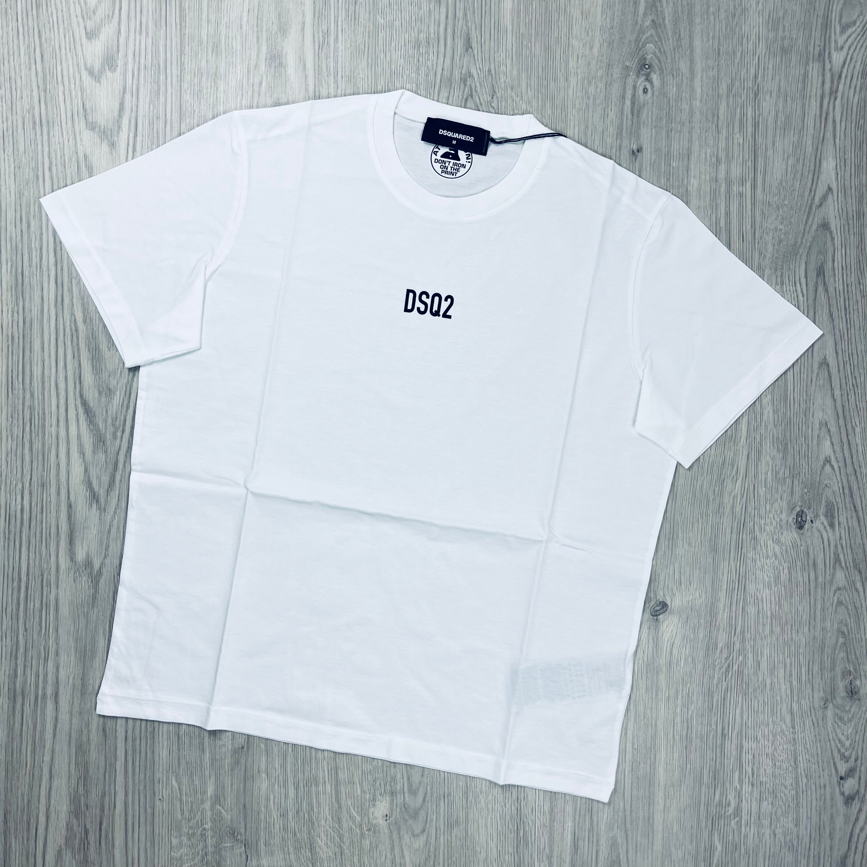 DSQUARED2 Printed T-Shirt - White