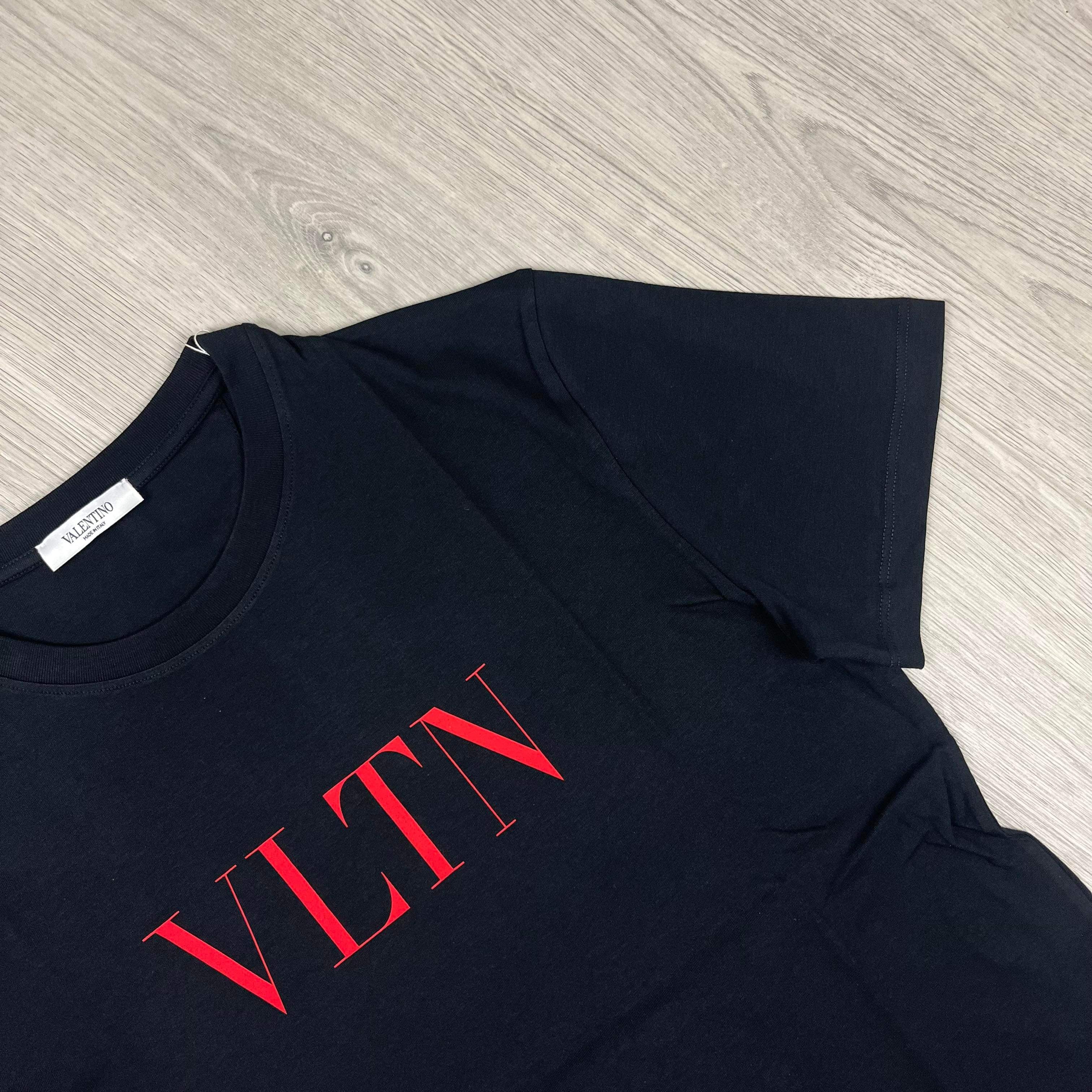 Valentino Logo T-Shirt - Black