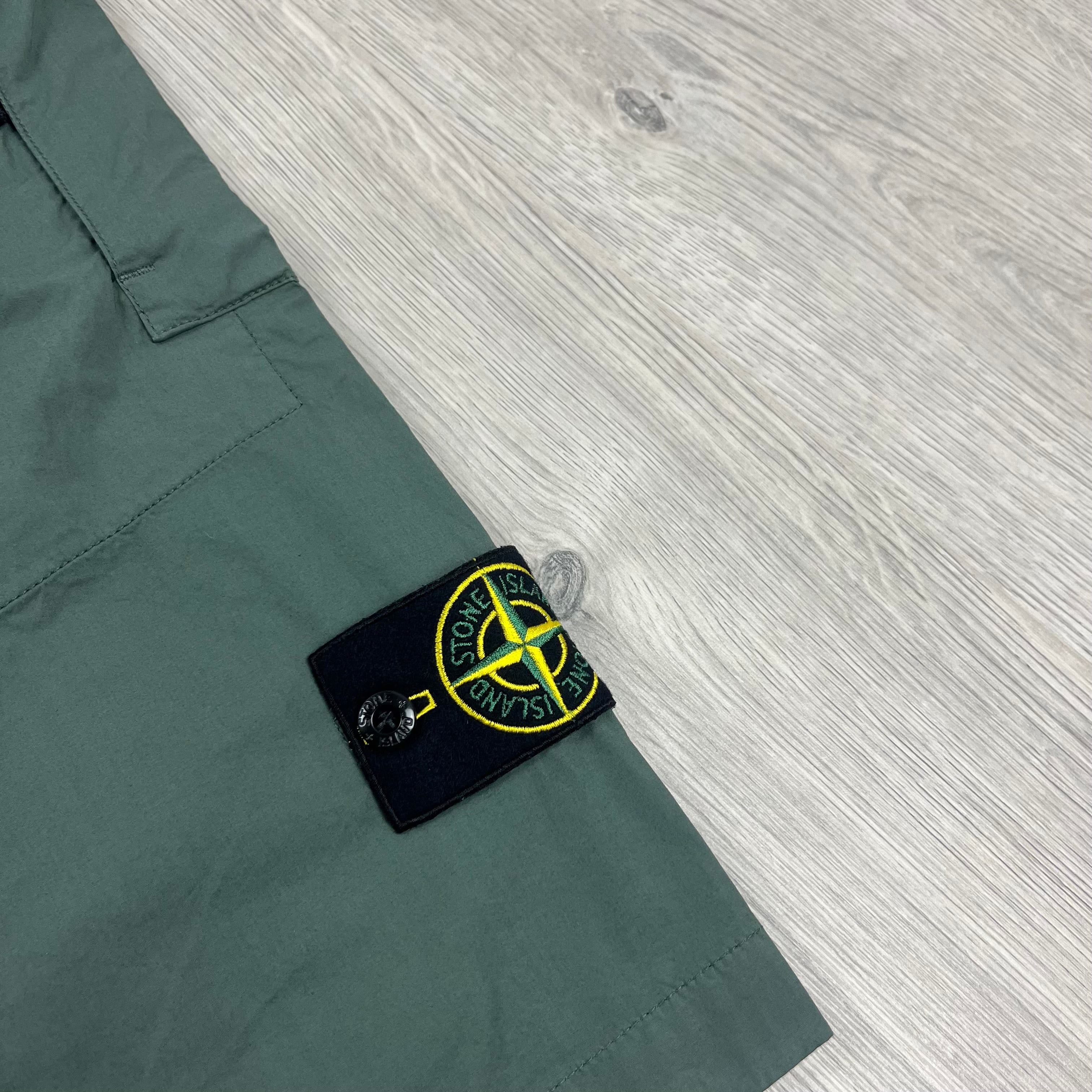 Stone Island Cargo Shorts - Musk