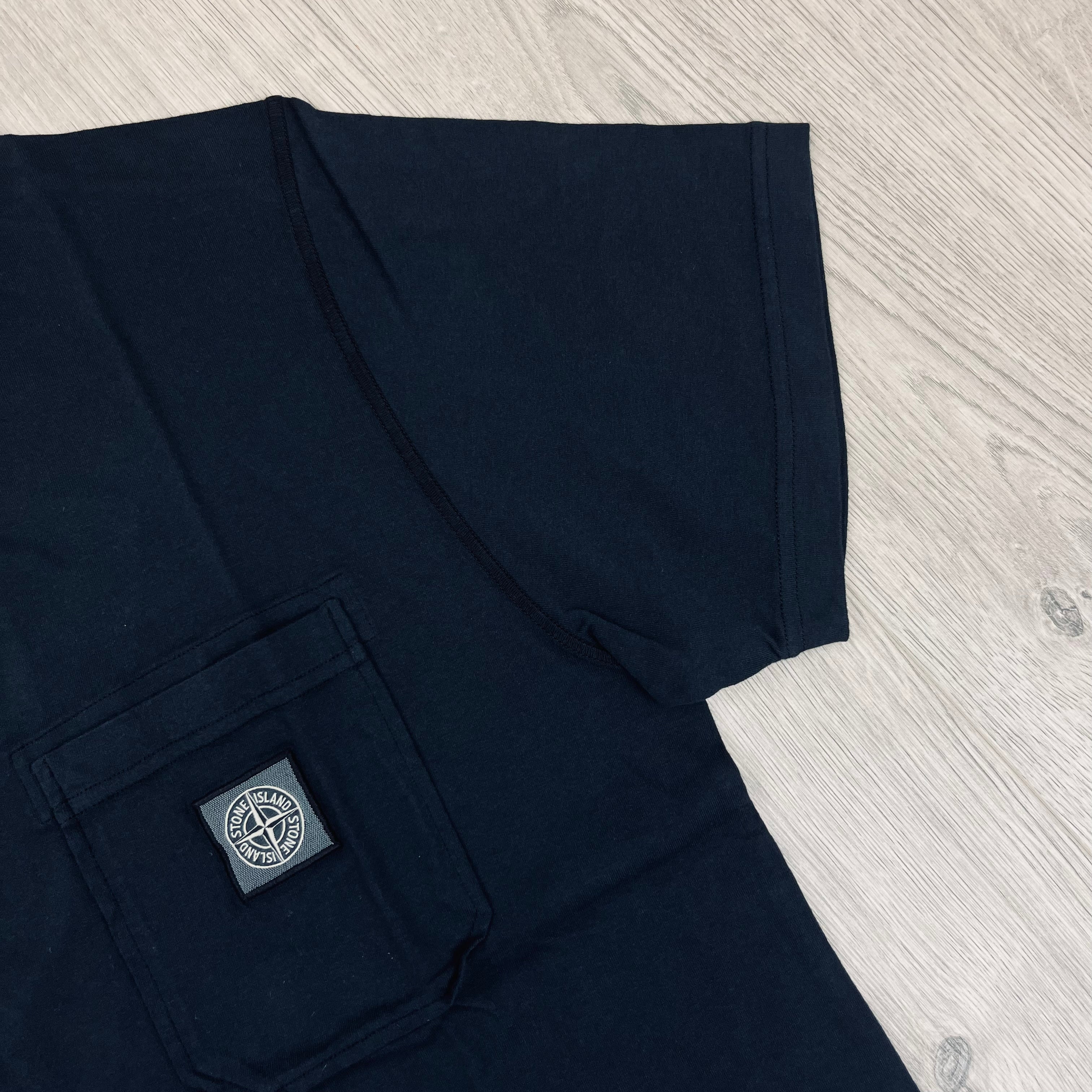 Stone Island Pocket T-Shirt - Navy