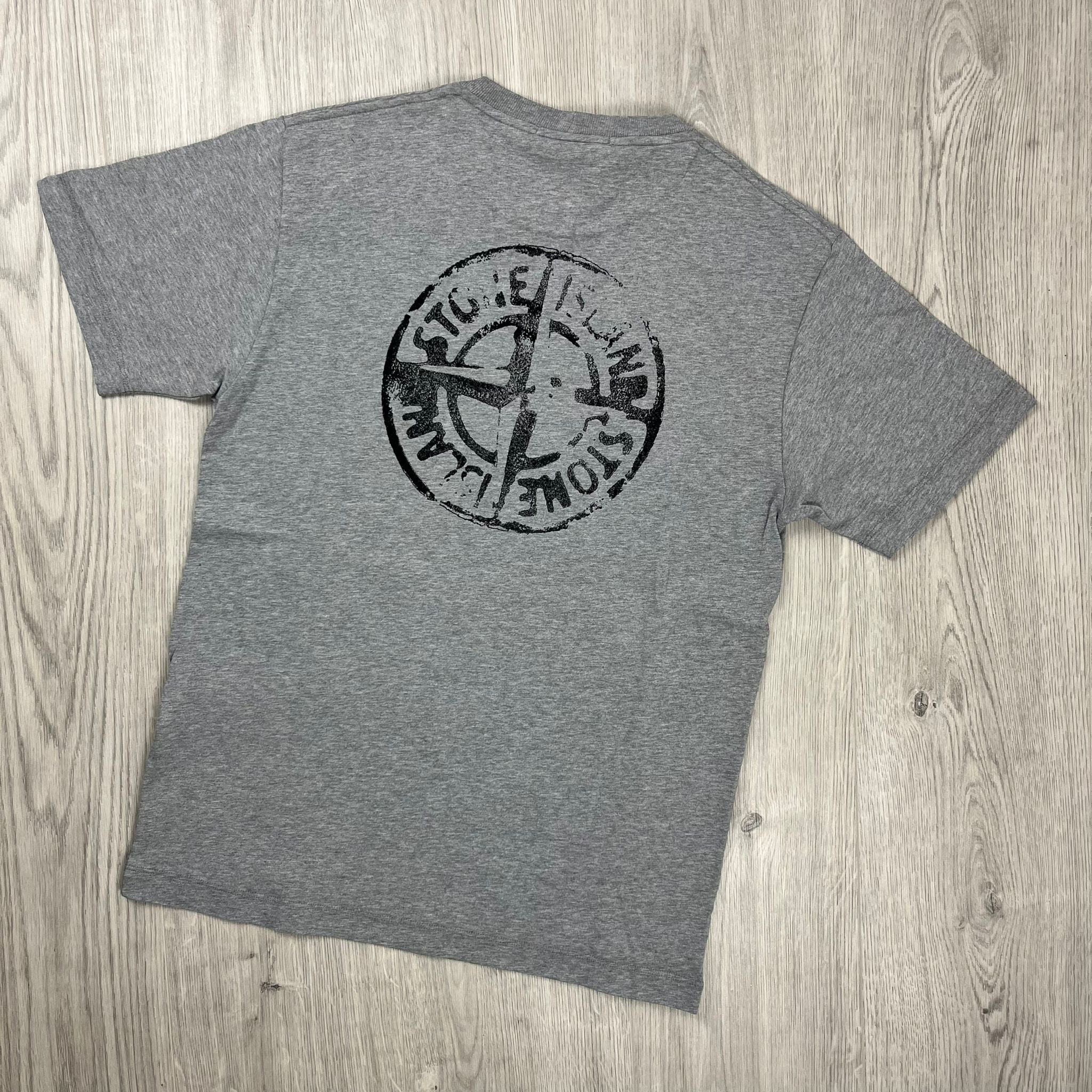 Stone Island Printed T-Shirt - Grey